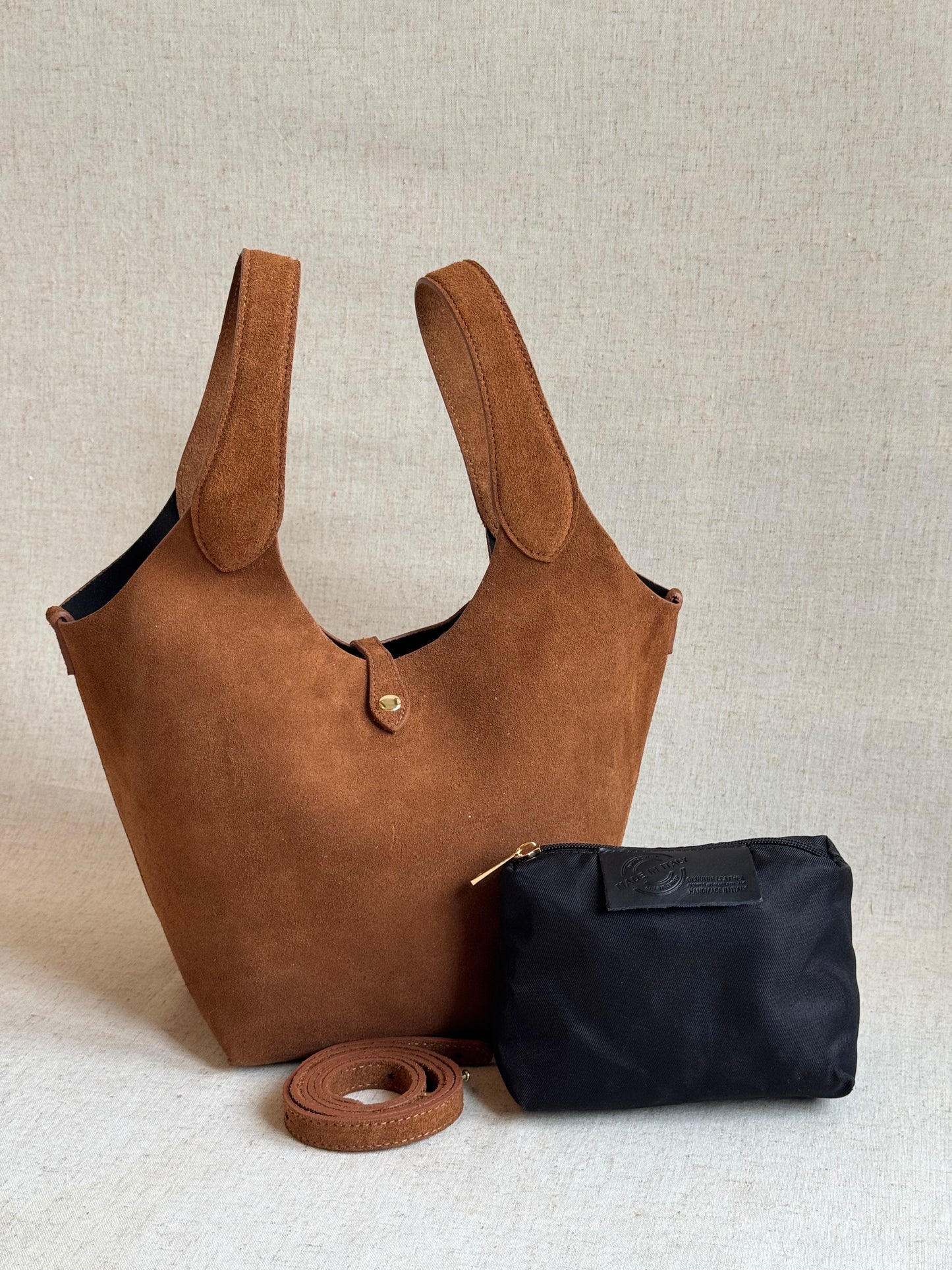 Borsa Aura - con pochette e tracolla lunga