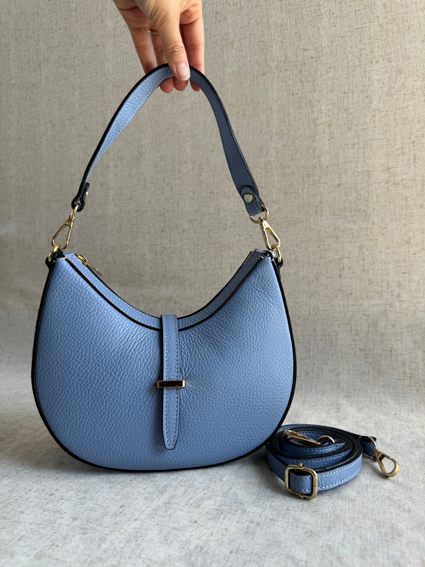 Borsa a spalla Moon - con tracolla lunga
