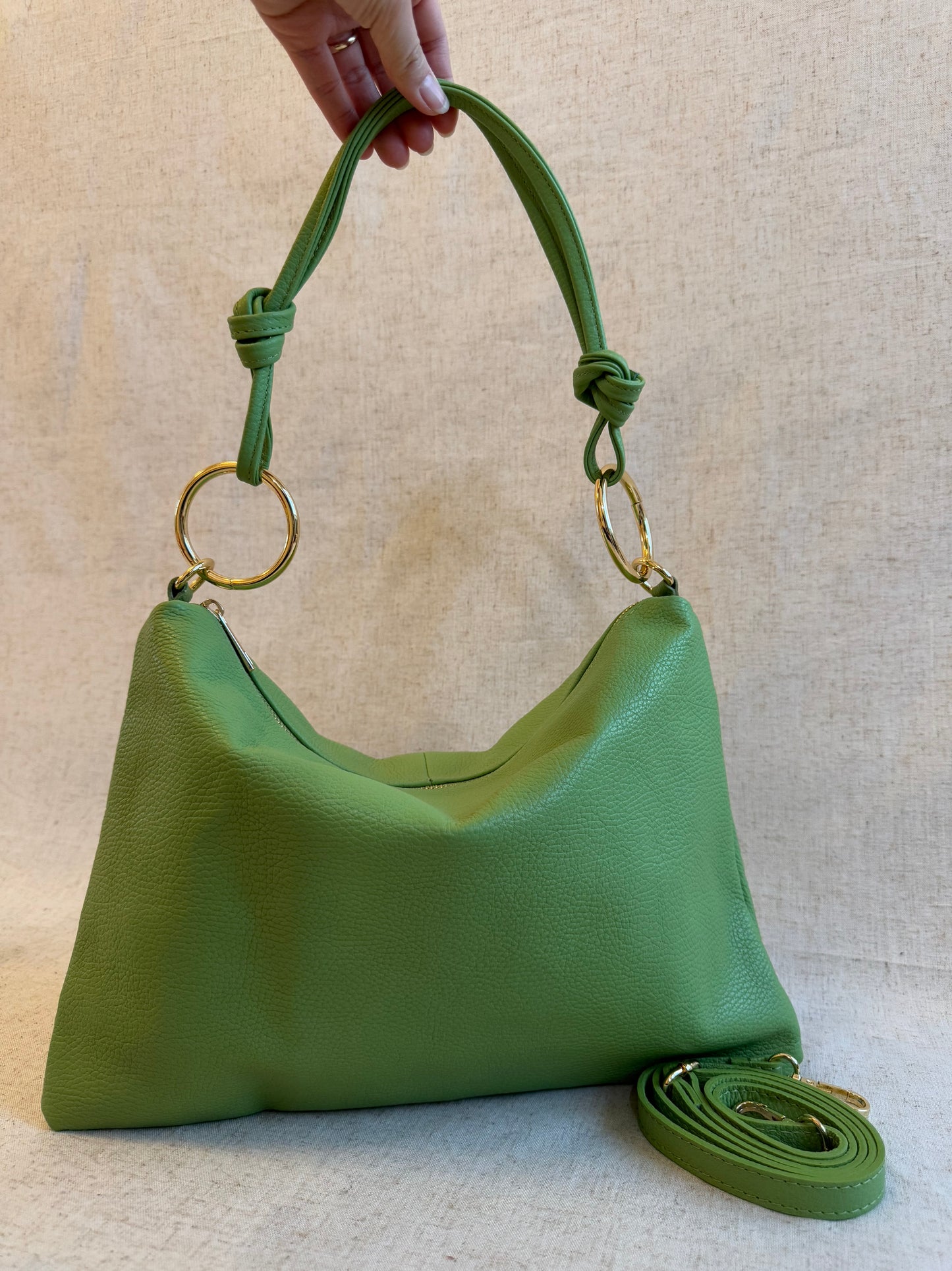 Borsa a spalla Agata - misura grande, con tracolla lunga