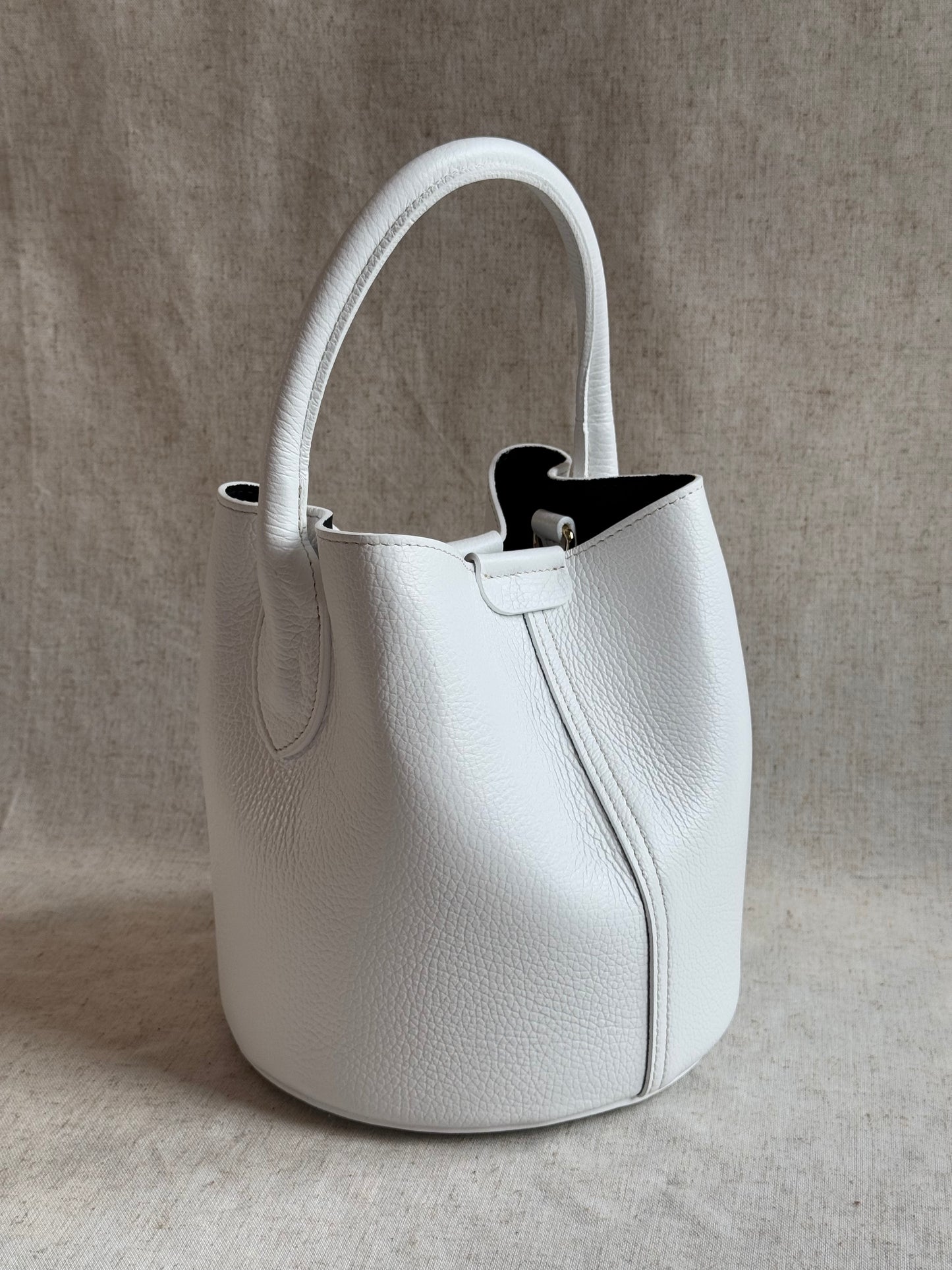 Borsa secchiello Veronica - con tracolla lunga