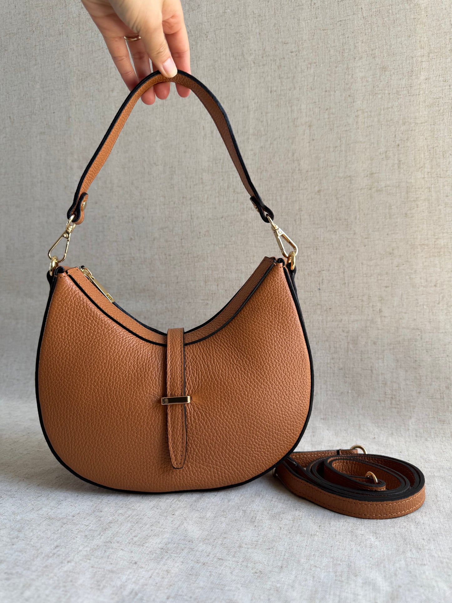 Borsa a spalla Moon - con tracolla lunga