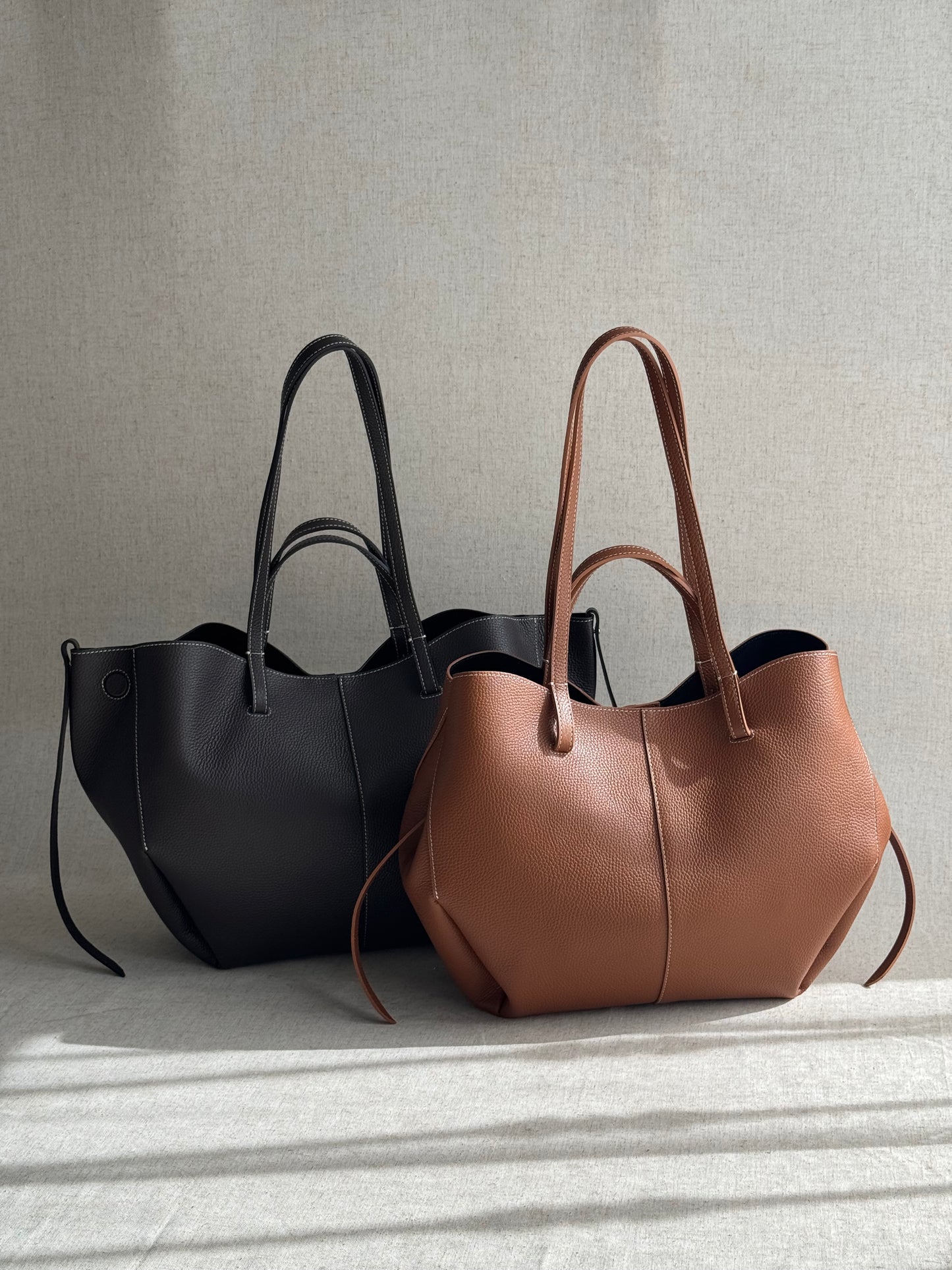 Borsa a spalla Sofia - misura grande, con pochette