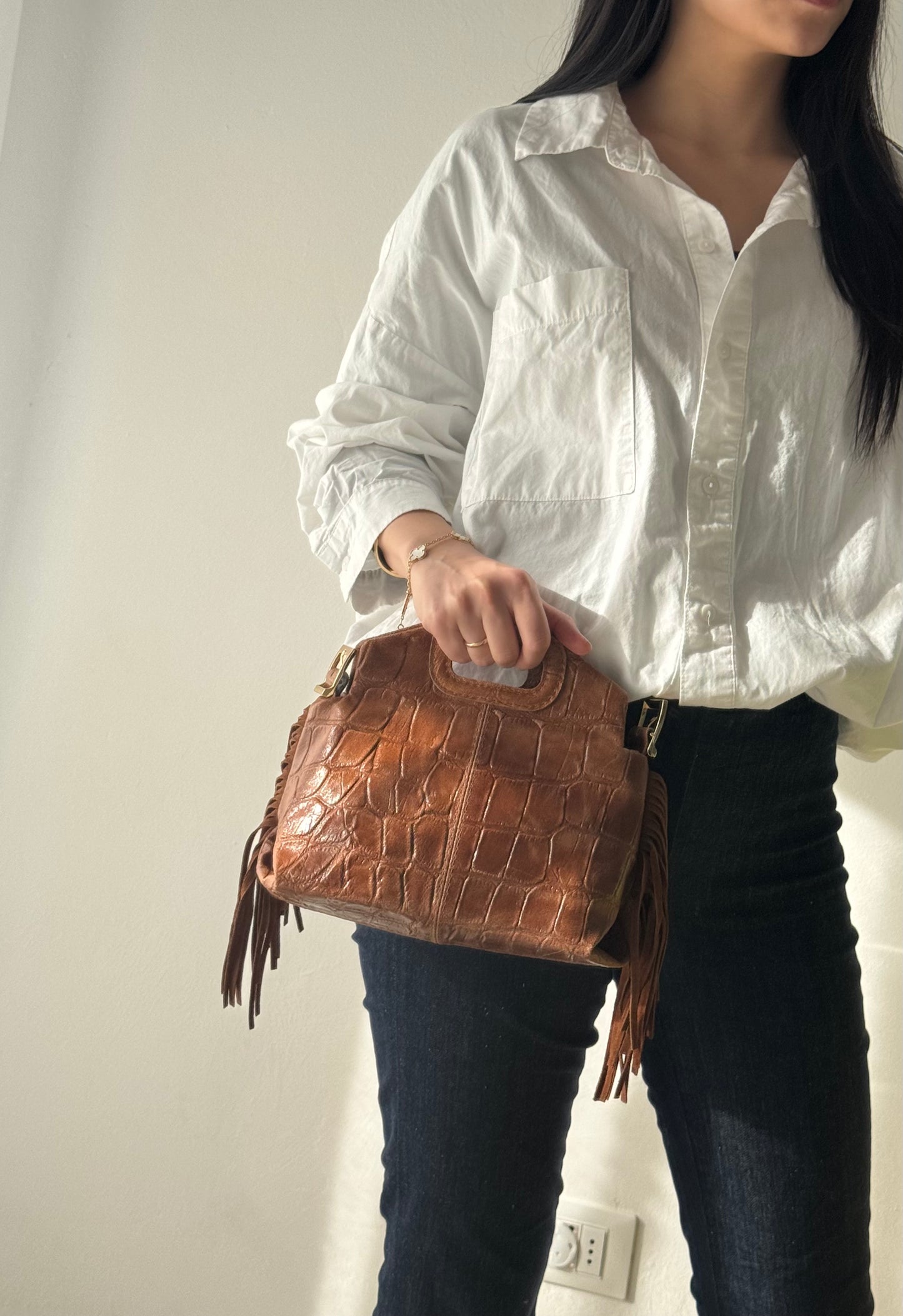 Borsa Ruby - misura piccola, con tracolla lunga