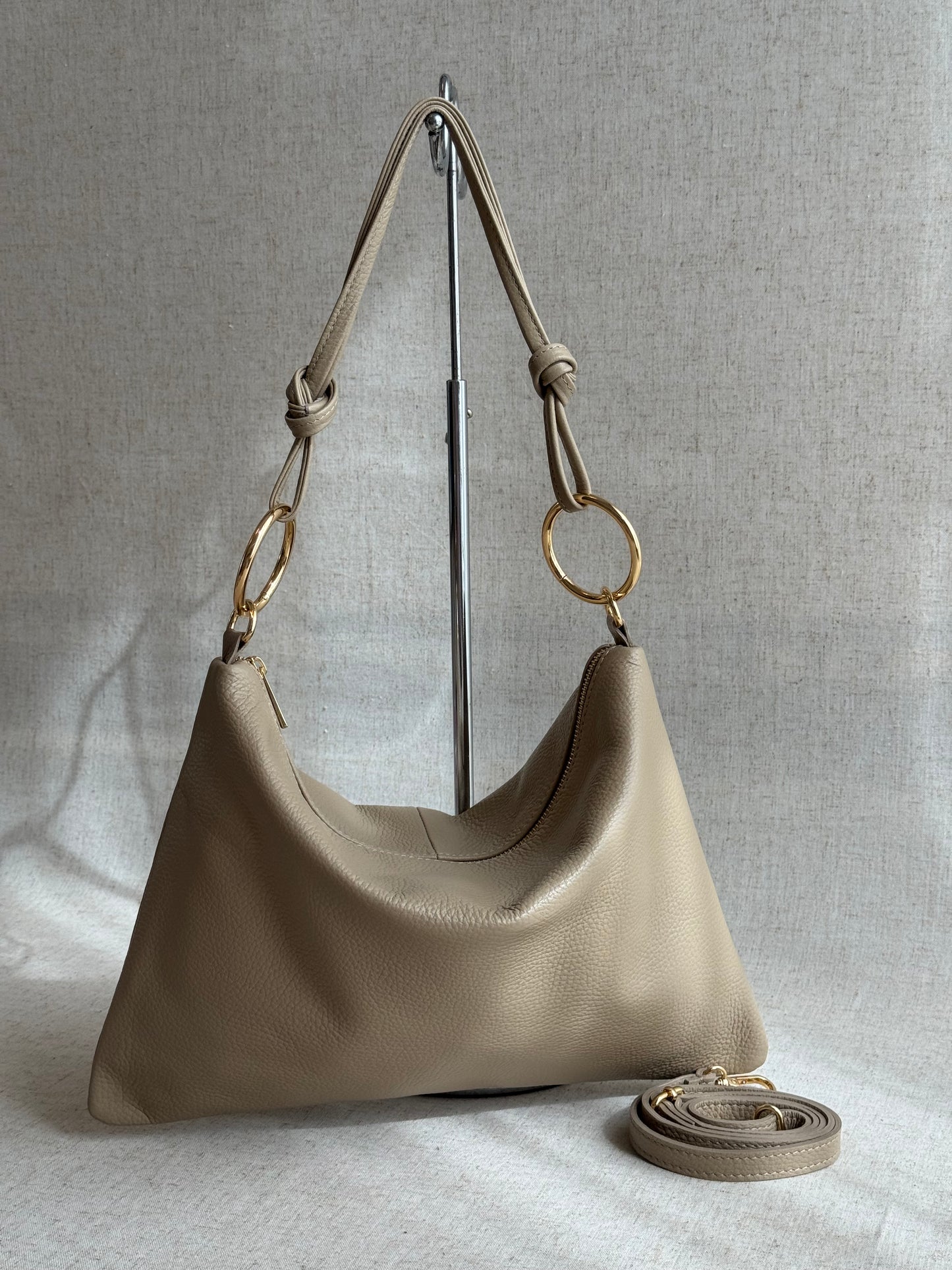 Borsa a spalla Agata - misura grande, con tracolla lunga