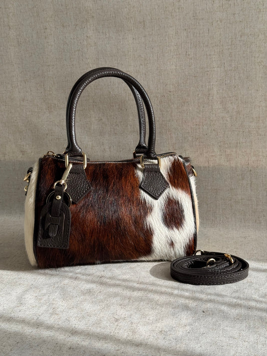 Bauletto Denise - cavallino, misura piccola, con tracolla lunga