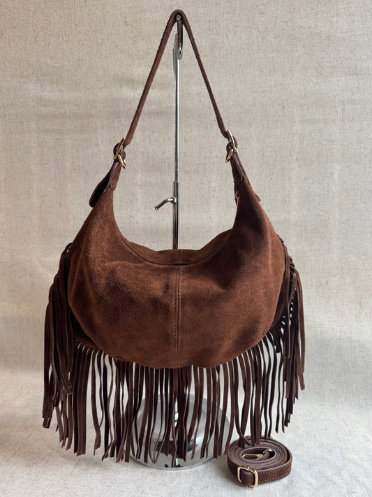 Borsa a spalla Carmen - con tracolla lunga