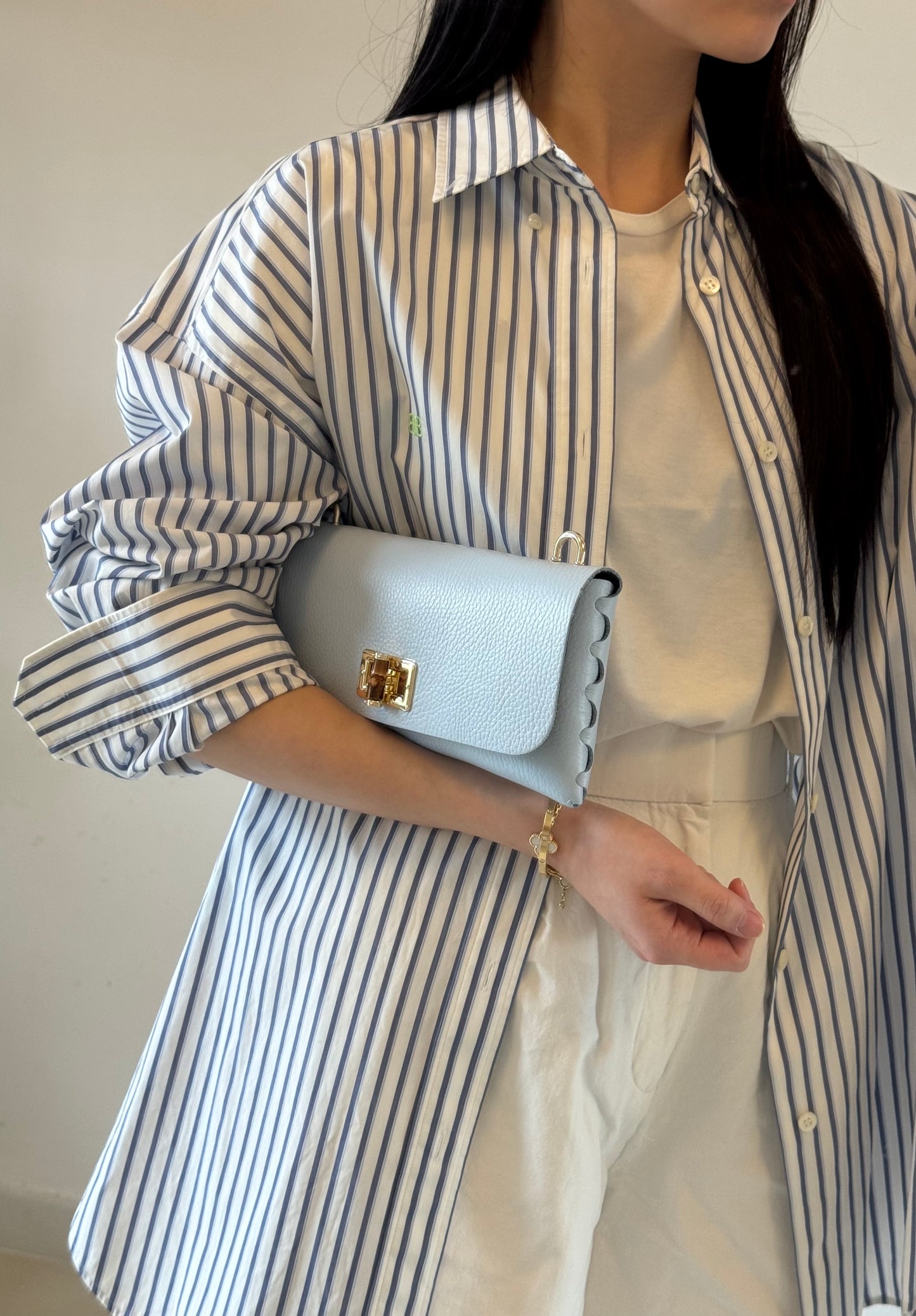 Pochette Alina - con tracolla in catena