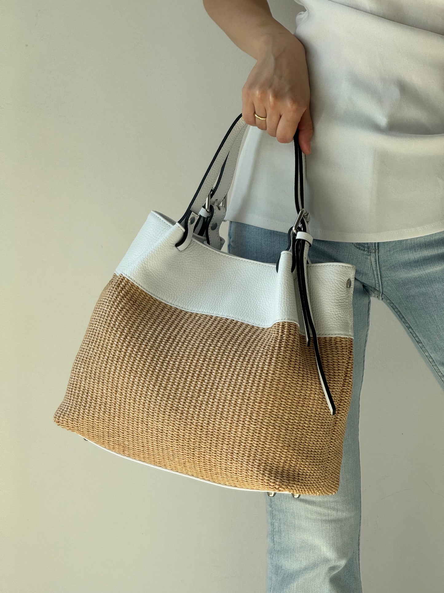 Borsa a spalla Alyssia - con tracolla lunga