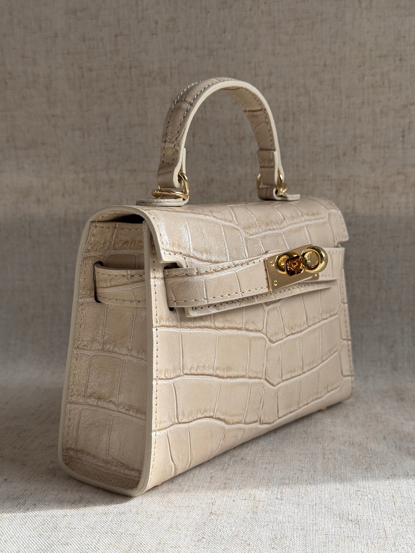 Borsa KELLY - misura piccola, con tracolla lunga