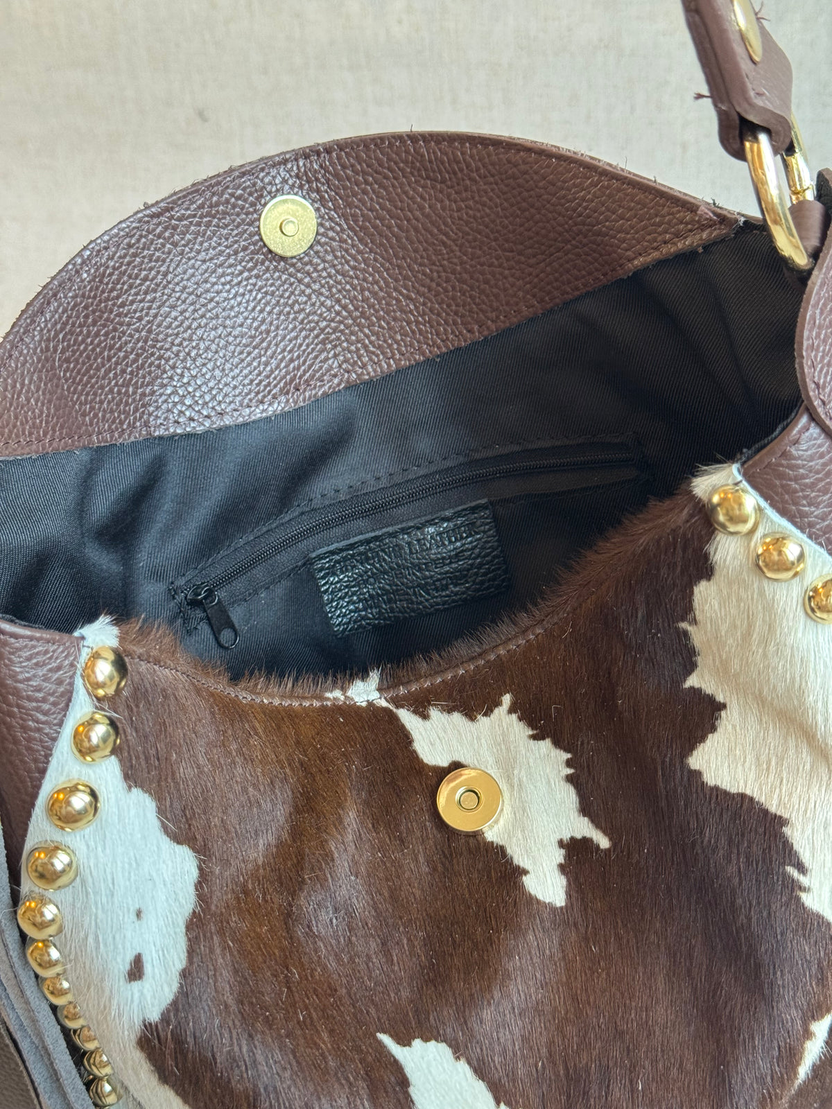 Borsa a spalla Texas - cavallino, con tracolla lunga