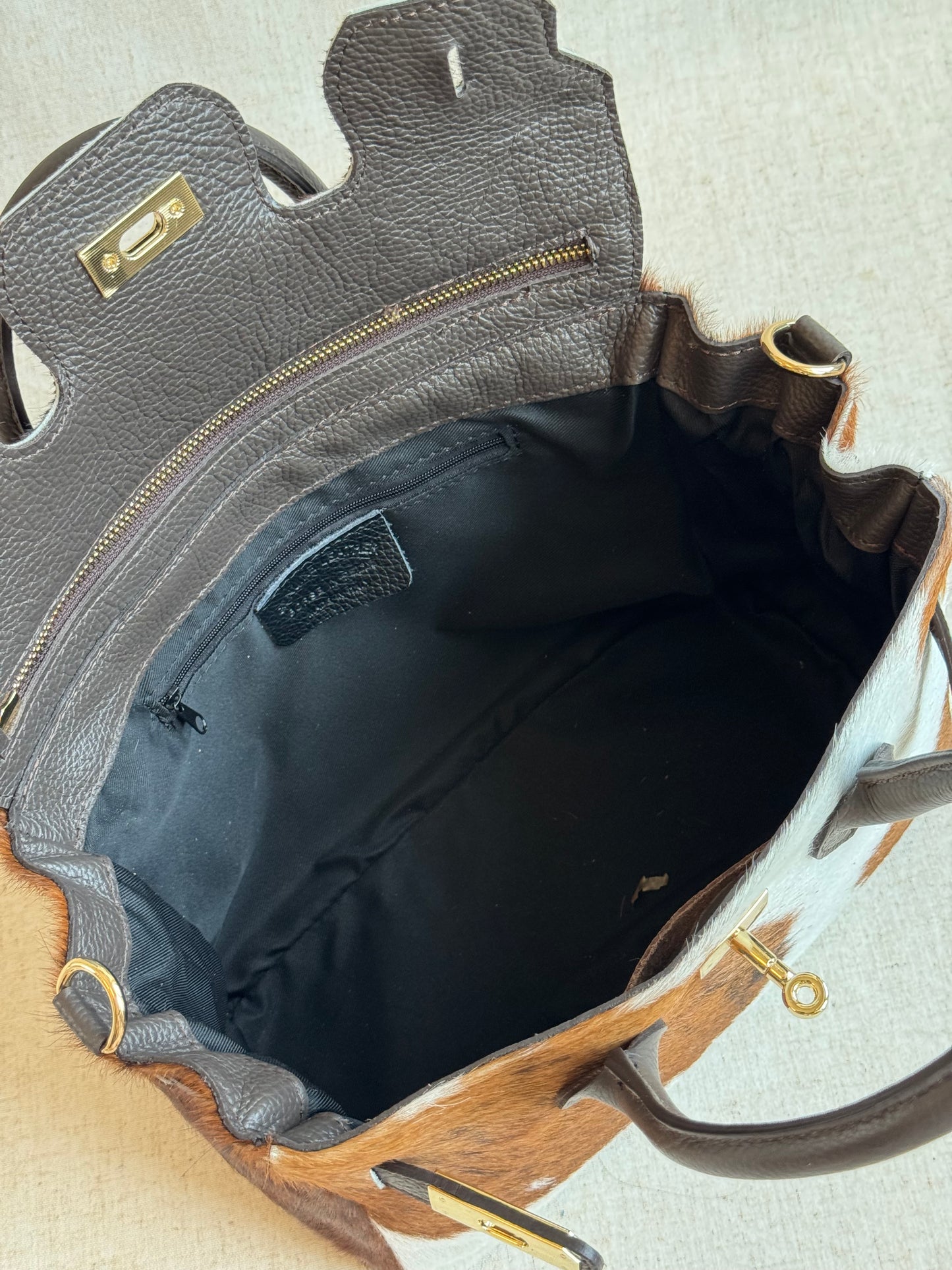 Borsa Jane - cavallino, misura piccola, con tracolla lunga