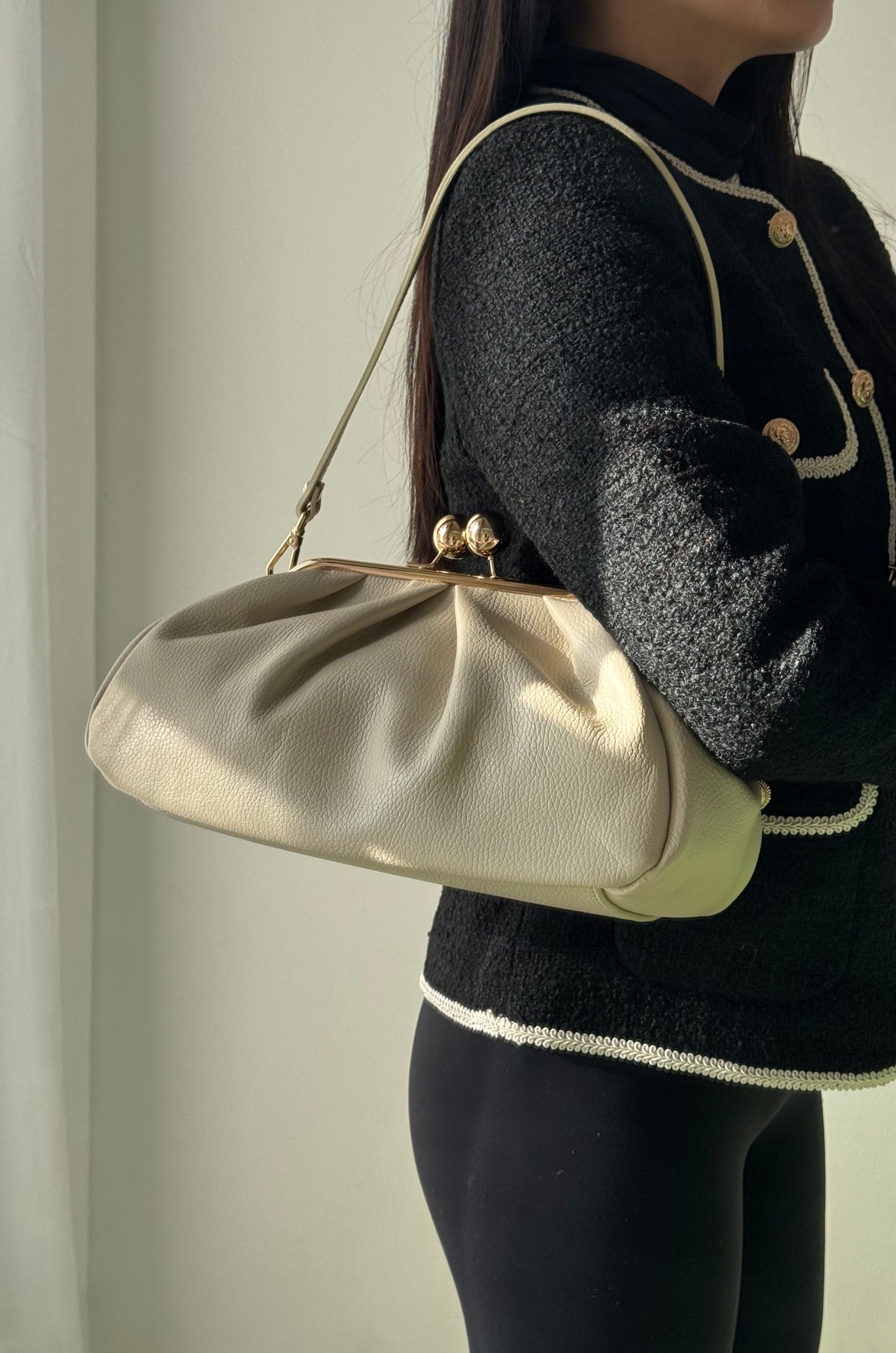 Borsa Raffy - misura piccola, con tracolla lunga