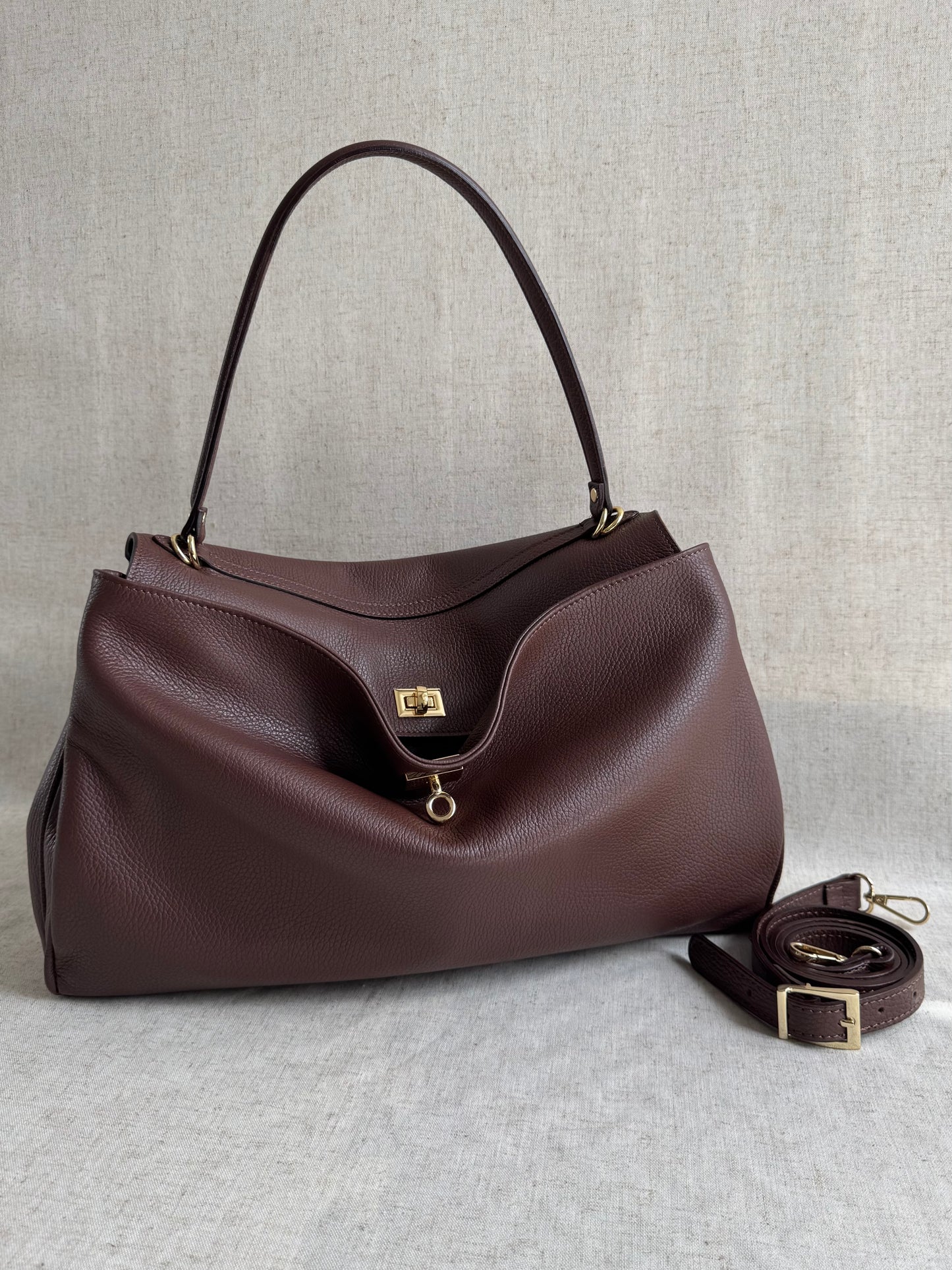 Maxi borsa a spalla Ronnie - con tracolla lunga
