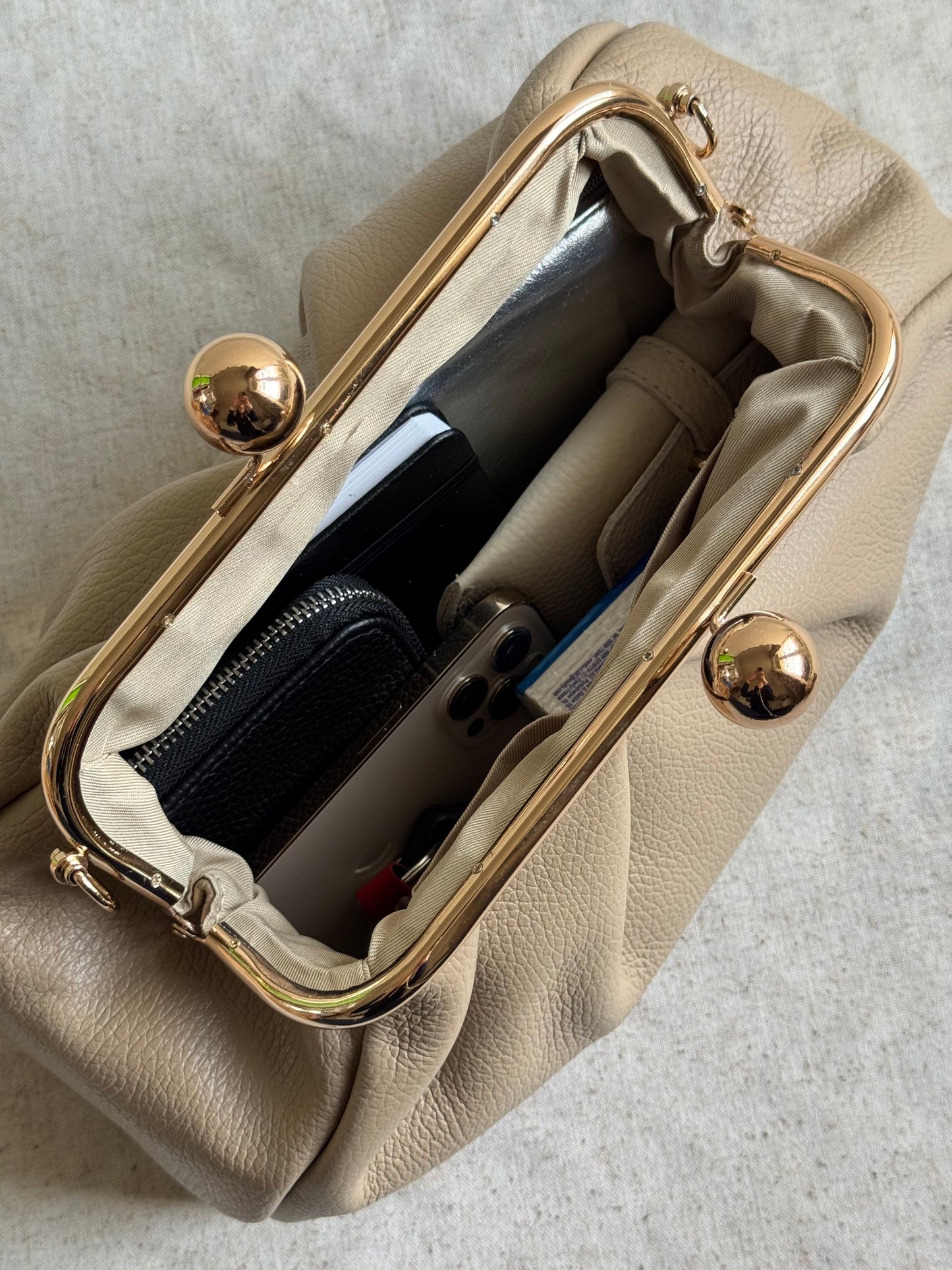 Borsa Raffy - misura piccola, con tracolla lunga