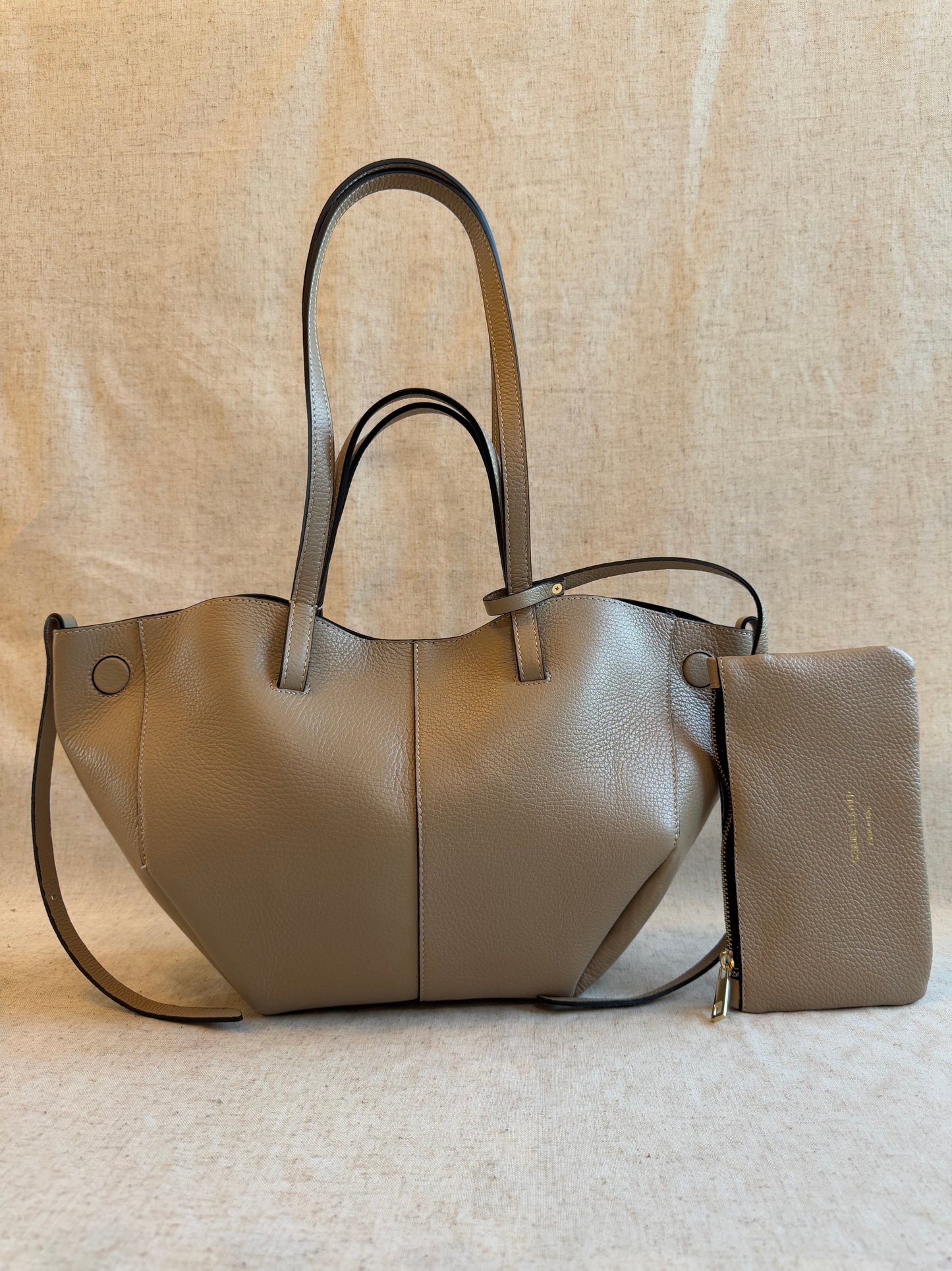 Borsa a spalla Sofia - misura piccola, con pochette