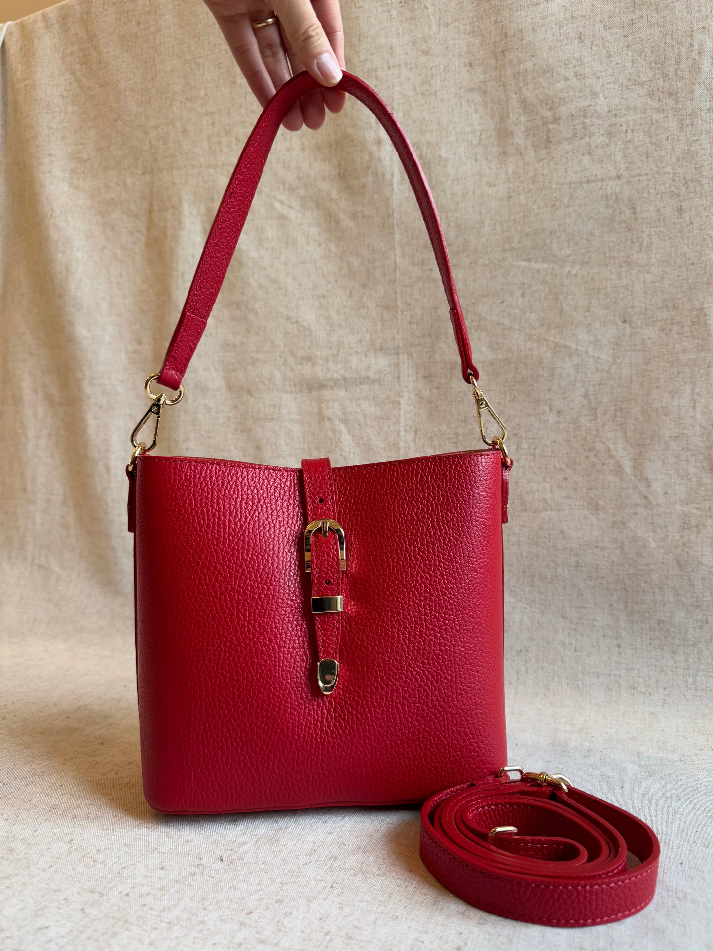 Borsa a spalla Daisy - con tracolla lunga