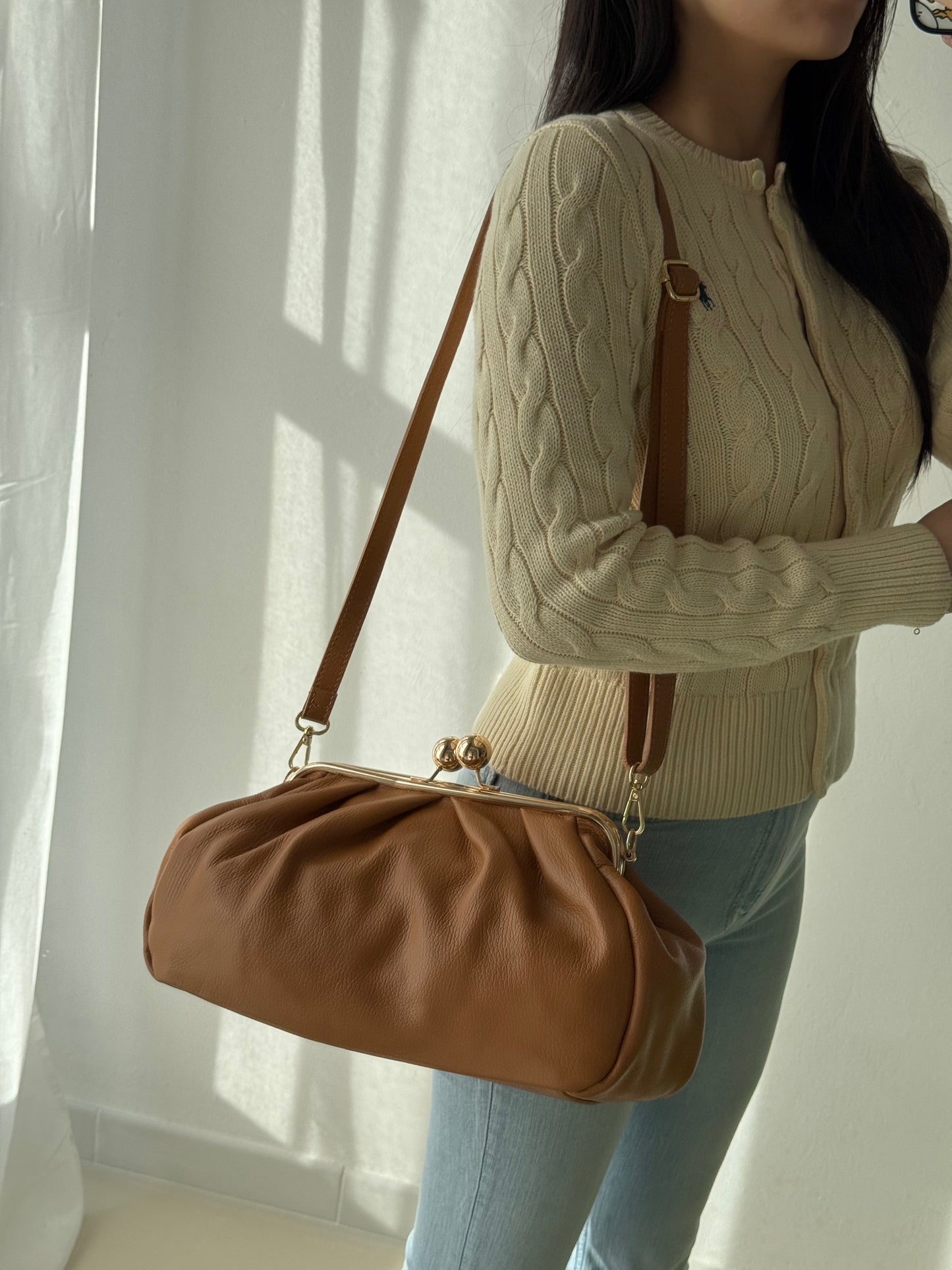 Borsa Raffy - misura grande, tracolla lunga