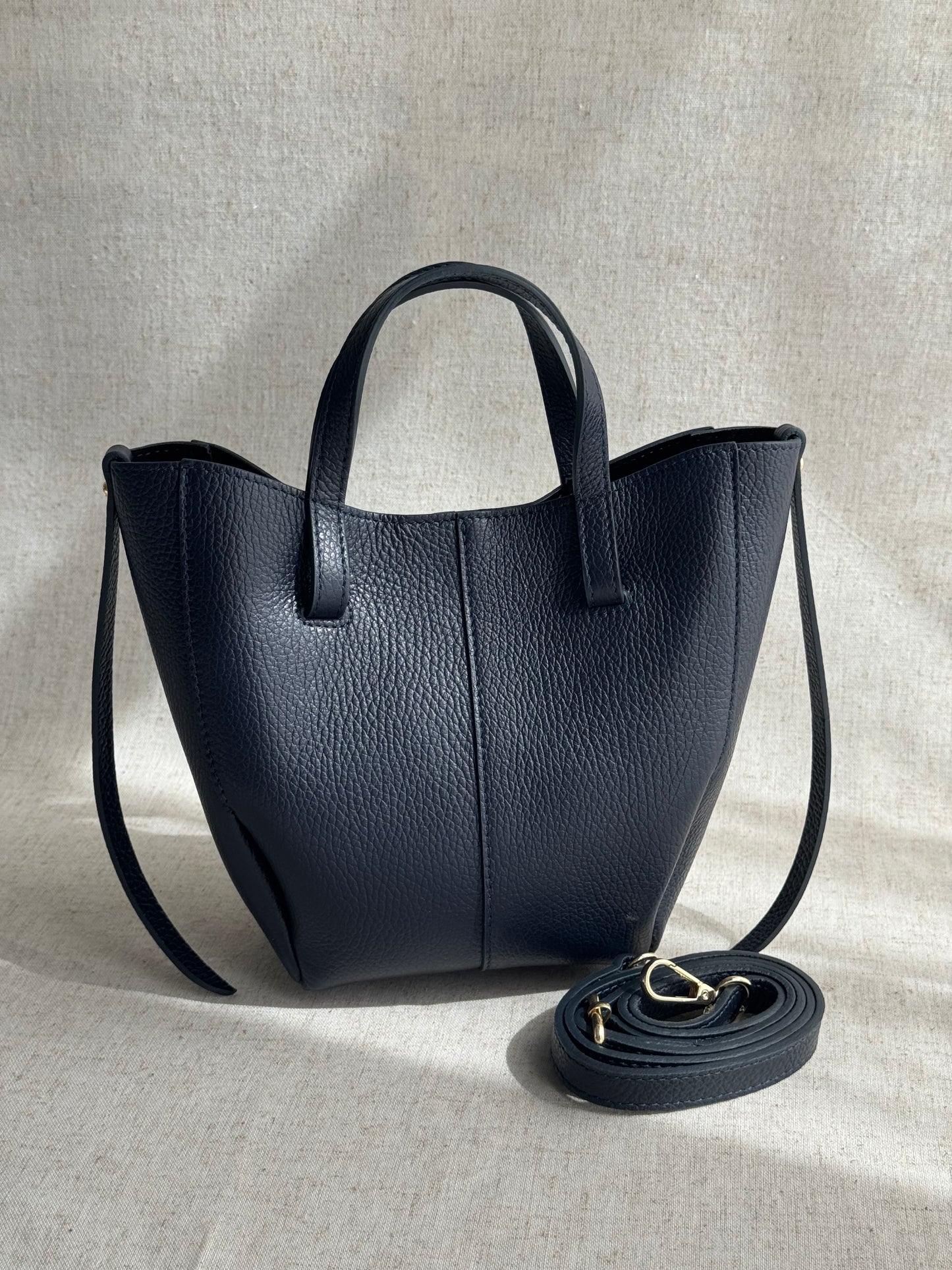 Borsa Sofia - misura nano, con tracolla lunga e pochette