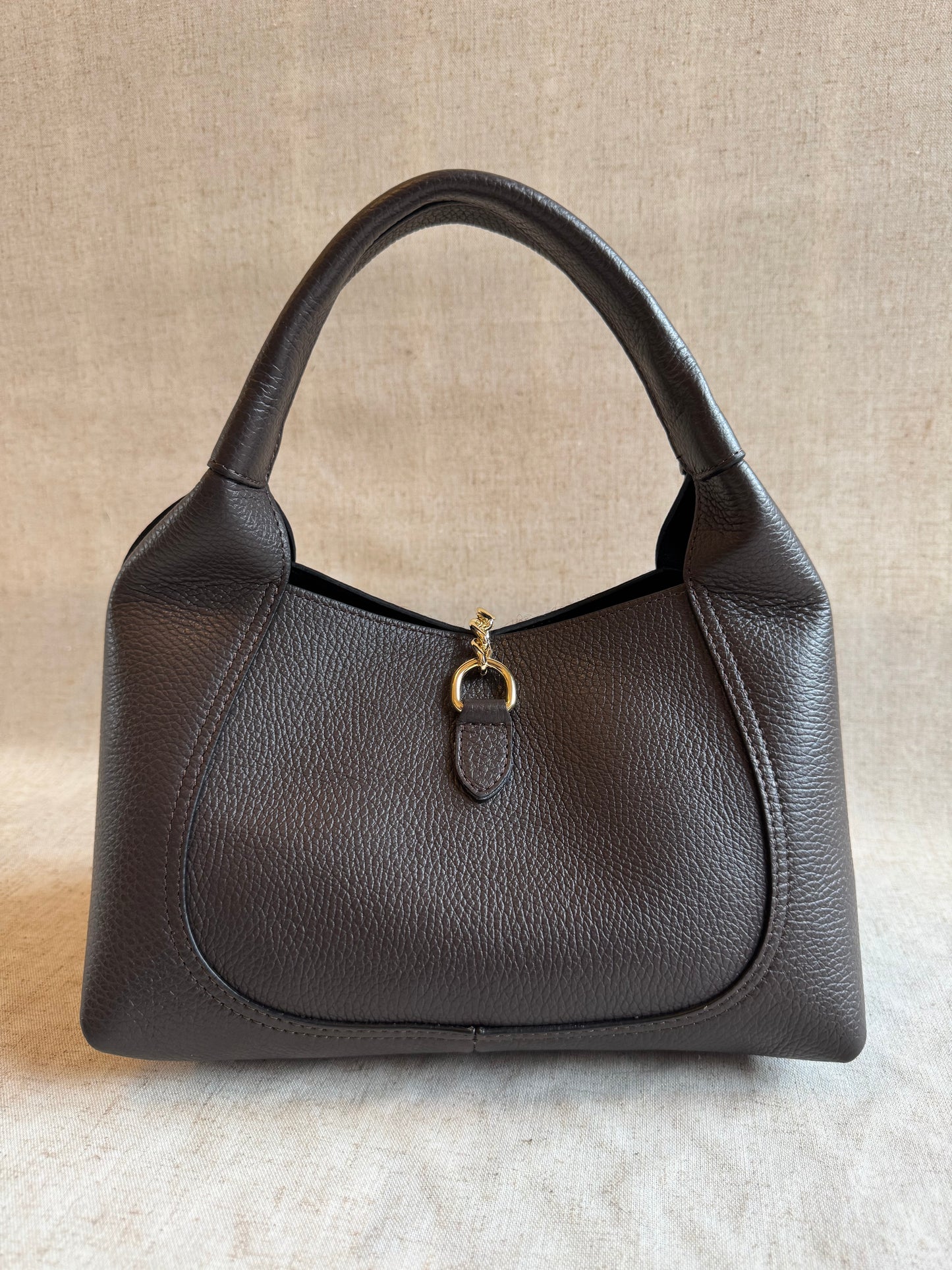 Borsa Gabriella - cavallino, con tracolla lunga