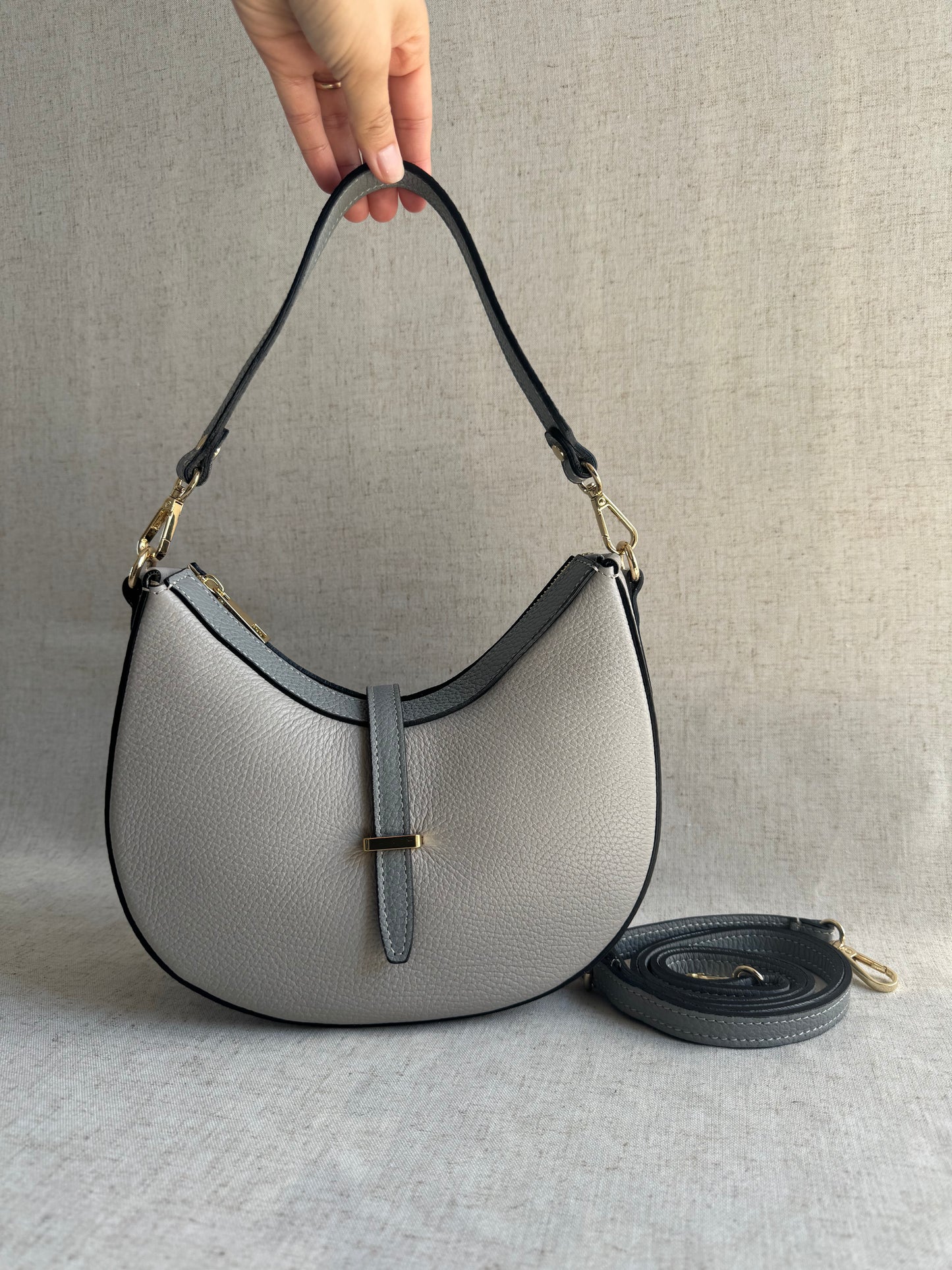 Borsa a spalla Moon - con tracolla lunga