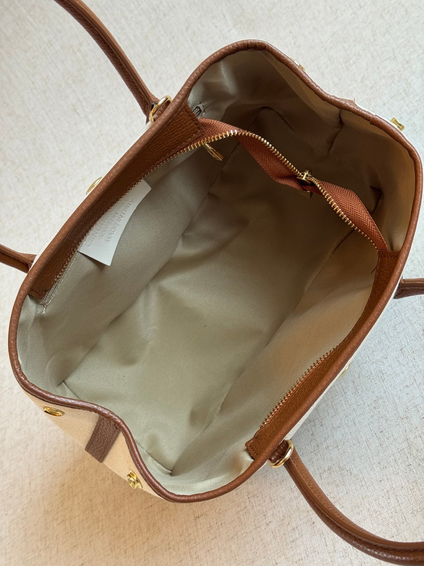Borsa Patrizia - canvas, con tracolla lunga