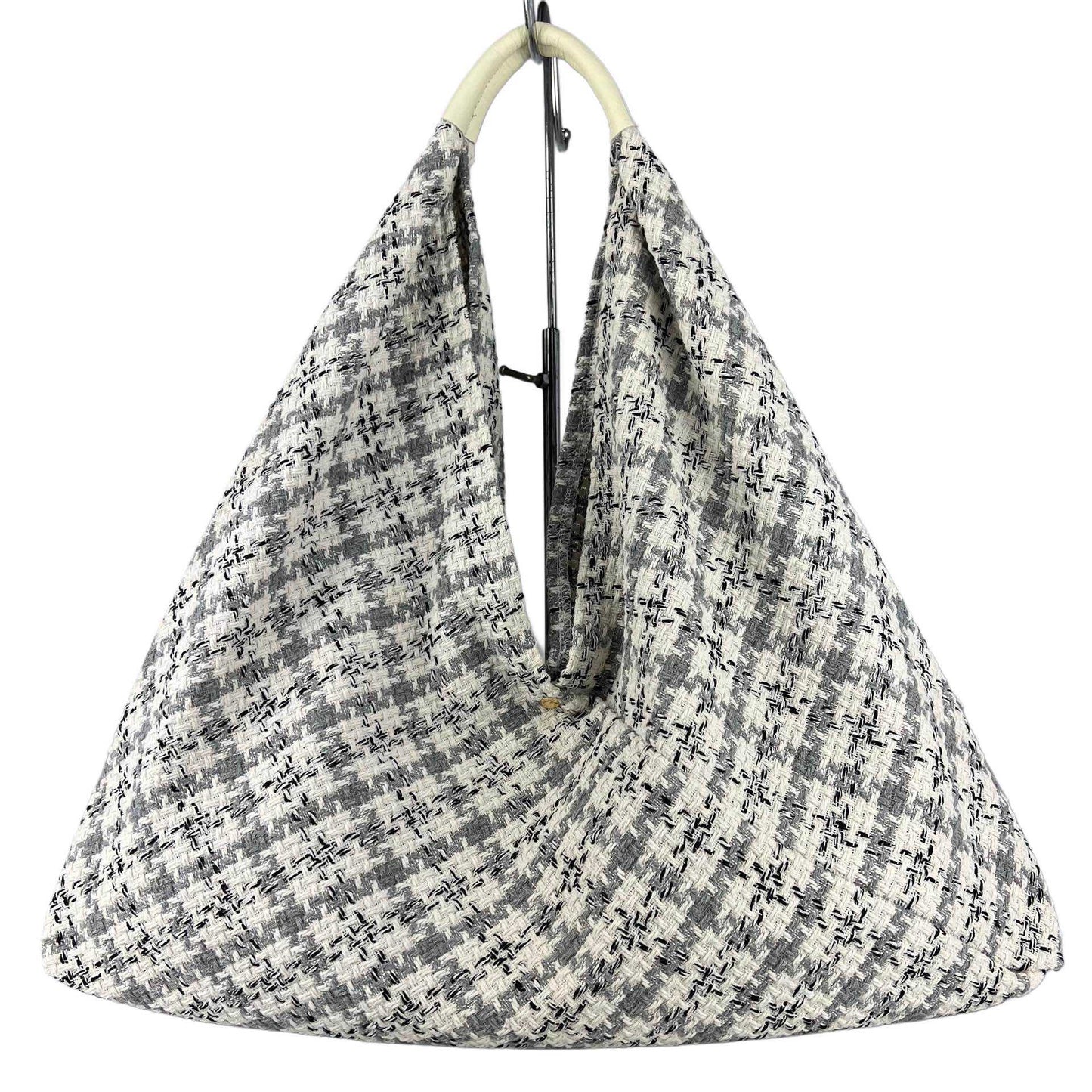 Maxi borsa a spalla Melissa in tessuto