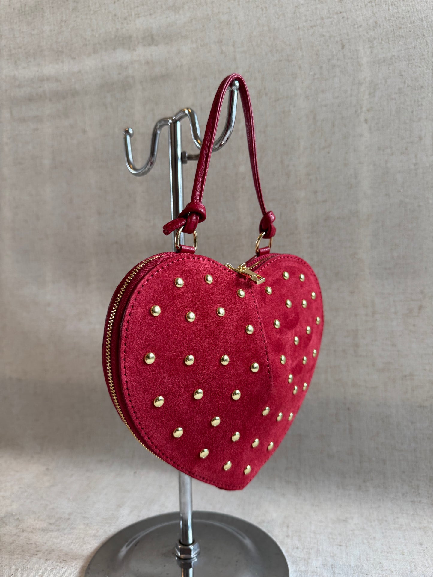 Love - borchie, con tracolla lunga