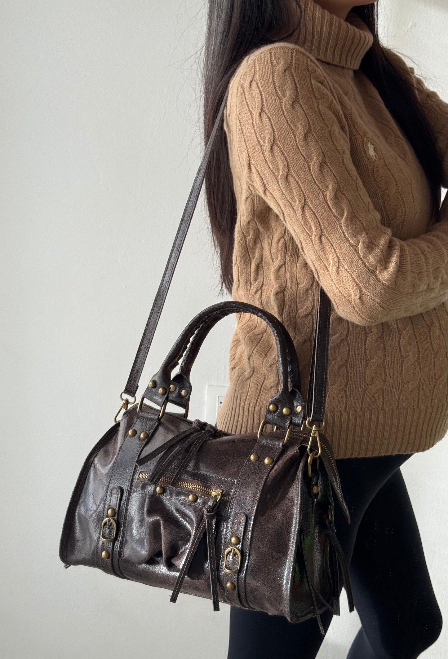 Borsa Metropoli - misura grande, con tracolla lunga