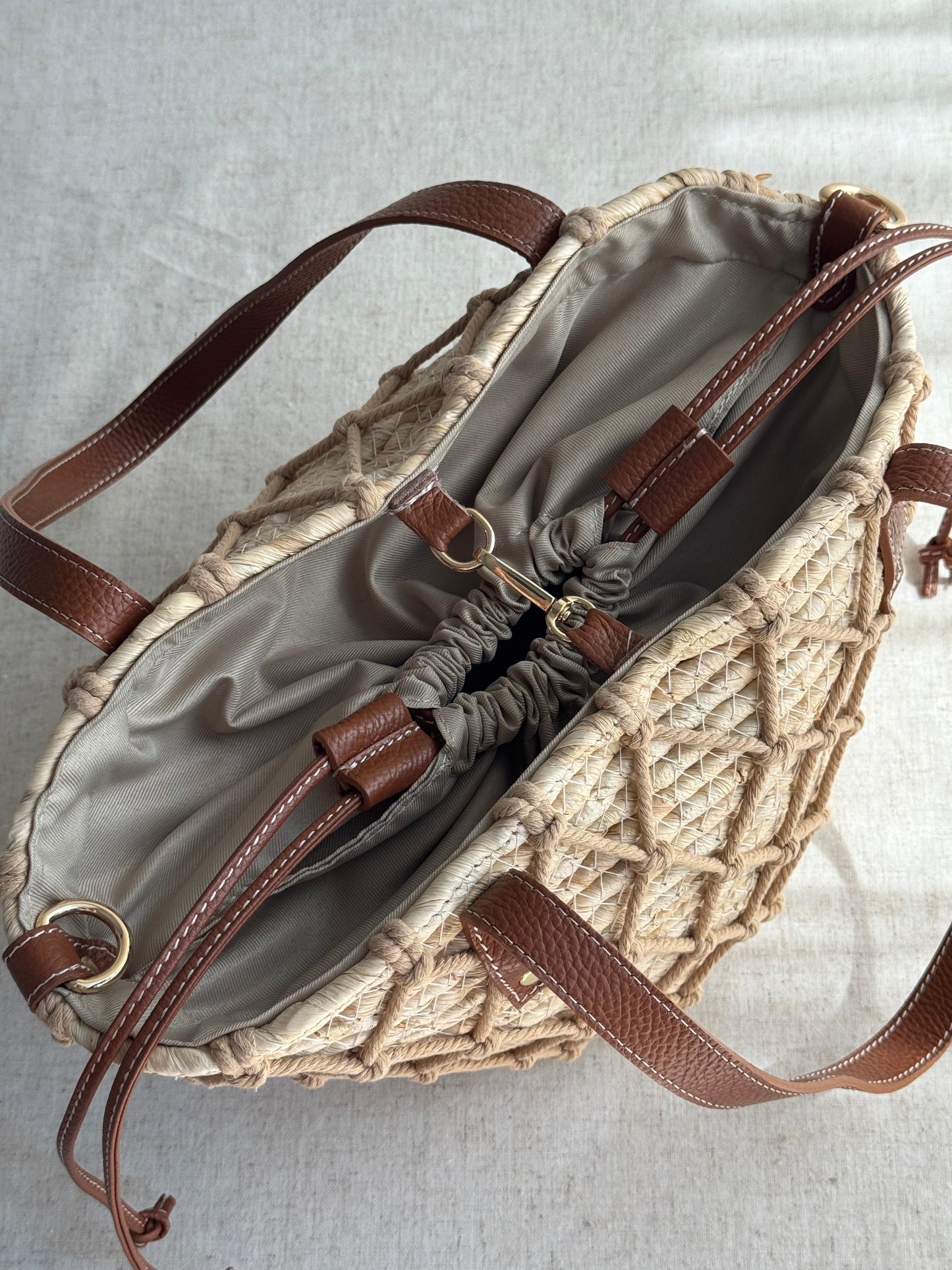 Borsa Basket - misura piccola, con tracolla lunga