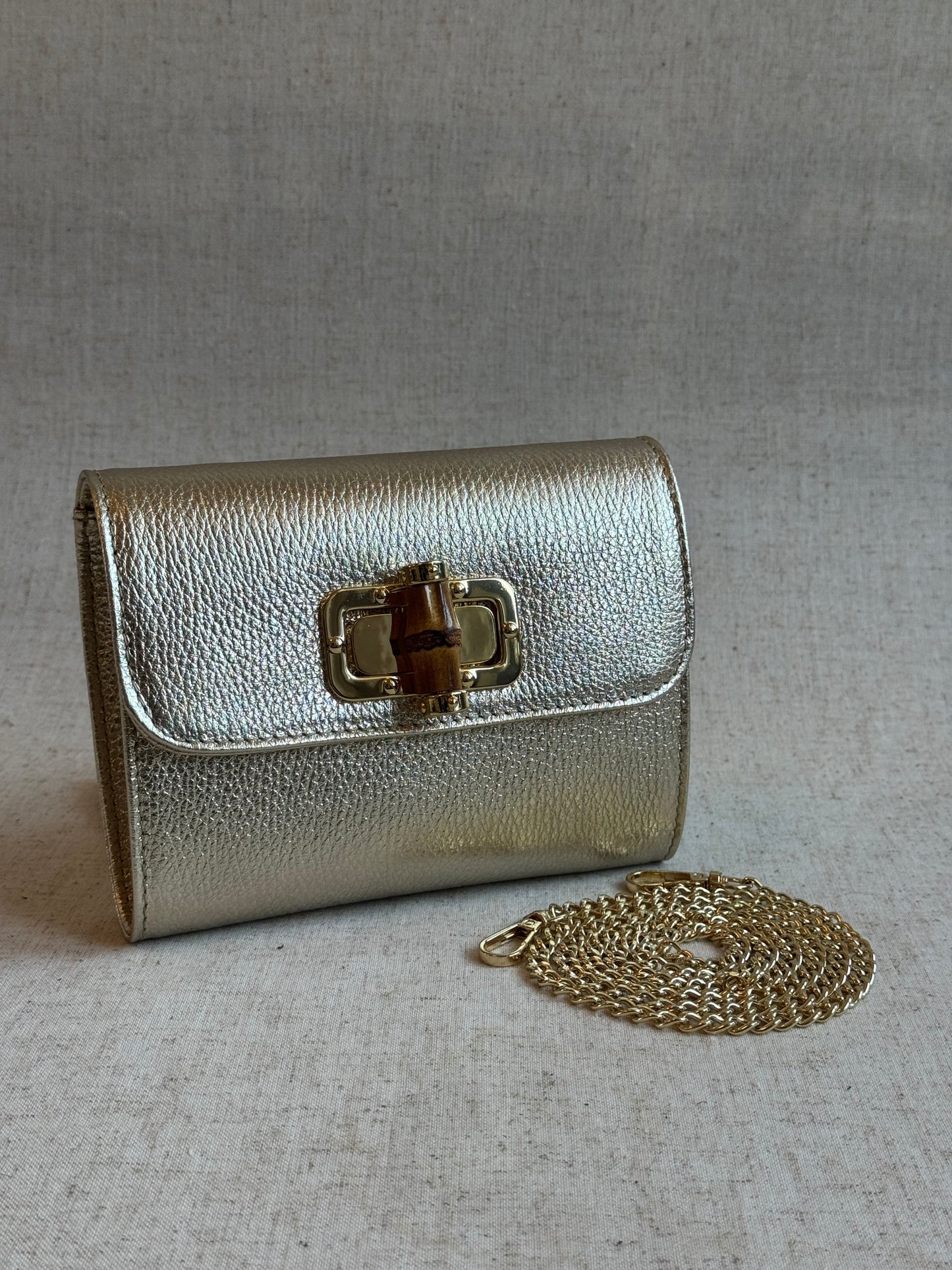Pochette Susy - con tracolla in catena