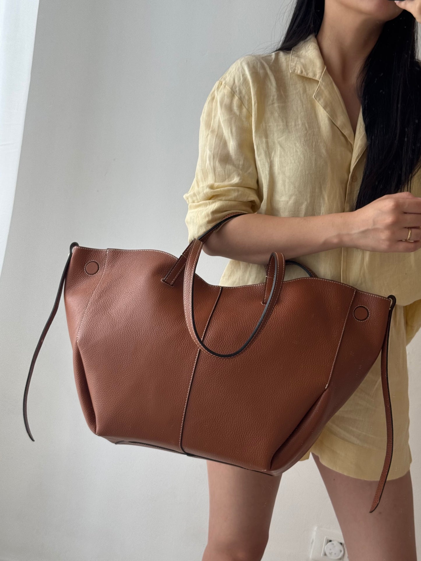 Borsa a spalla Sofia - misura grande, con pochette