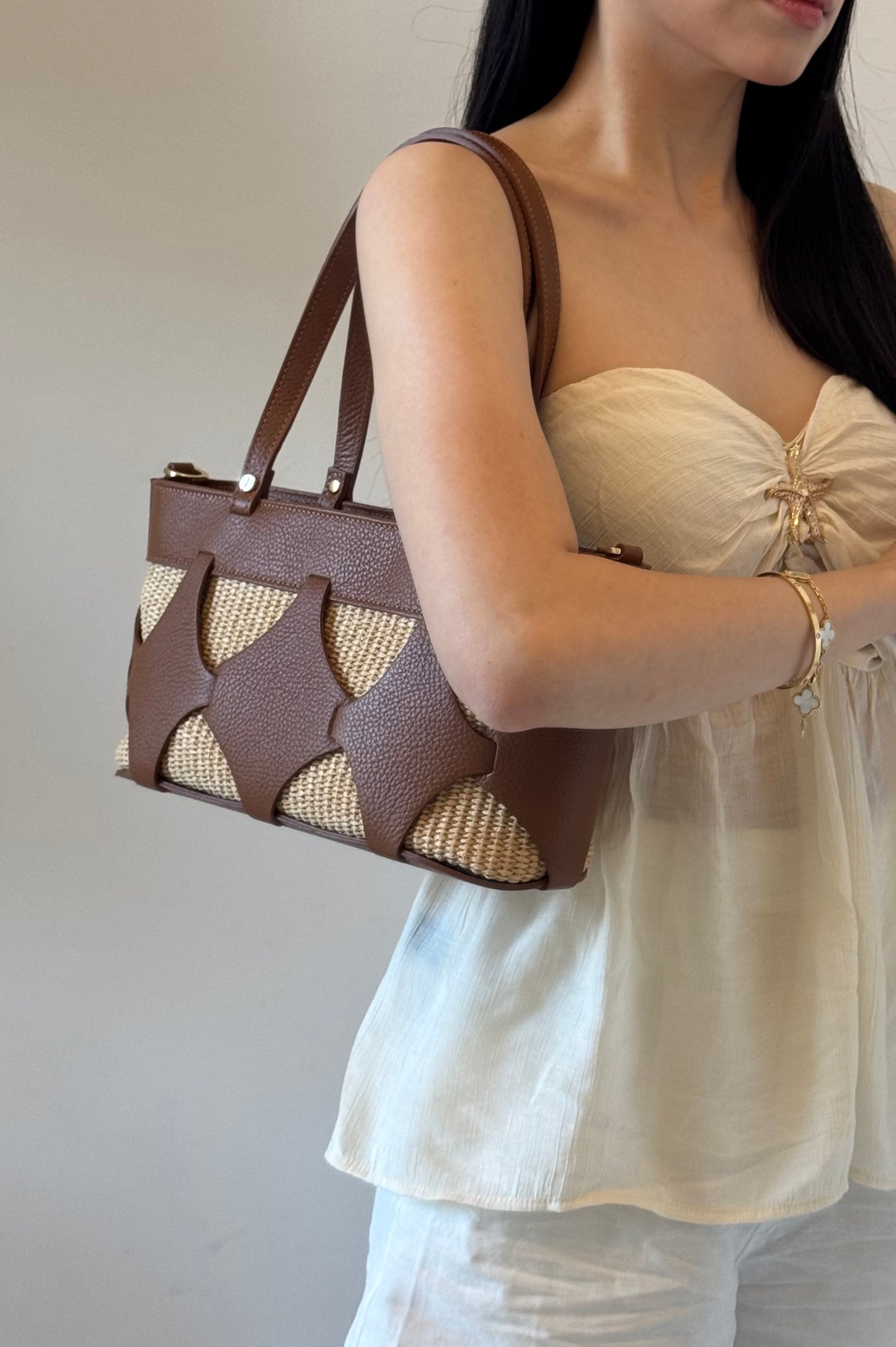Borsa a spalla Sunset - con tracolla lunga