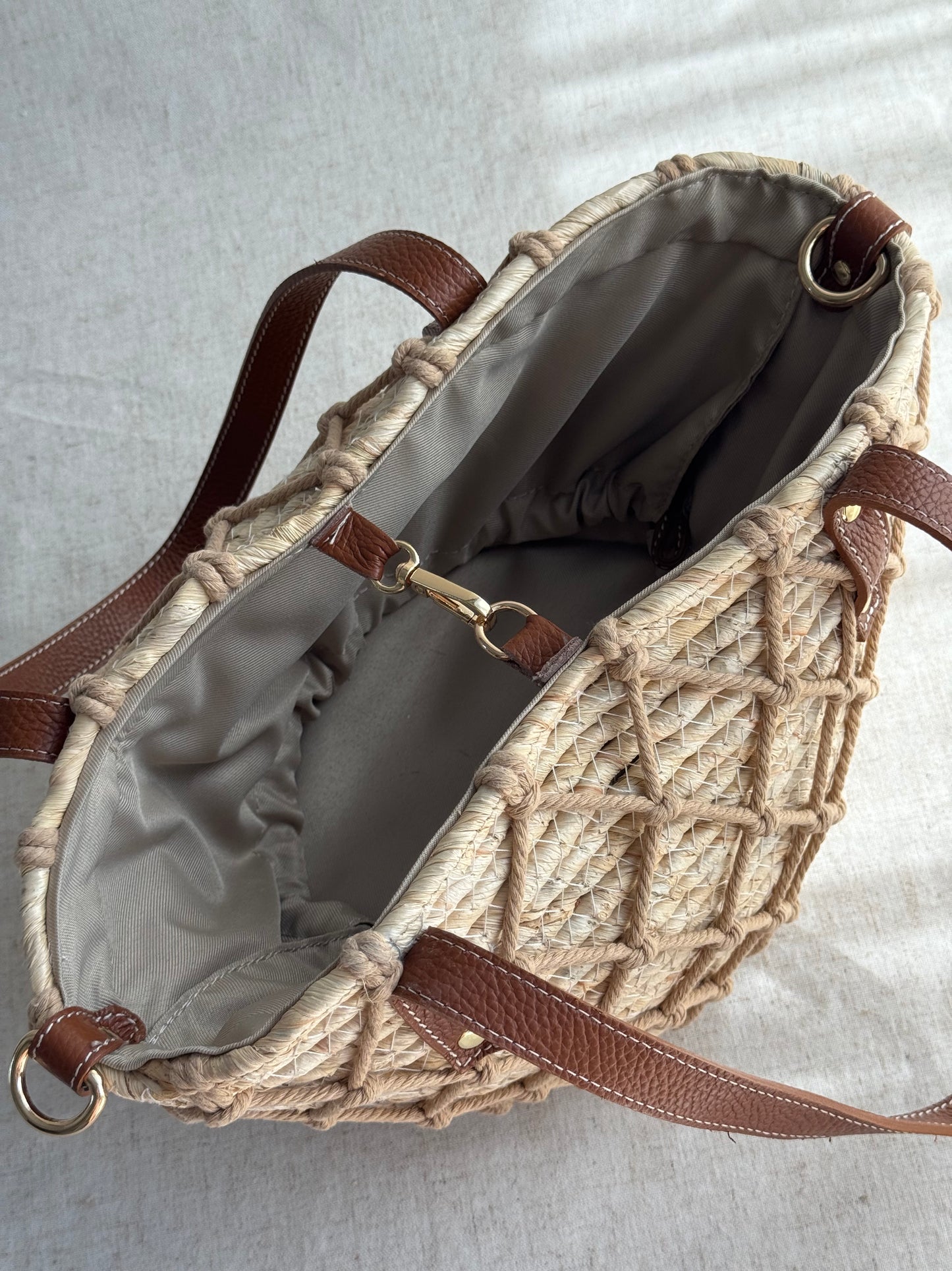 Borsa Basket - misura piccola, con tracolla lunga