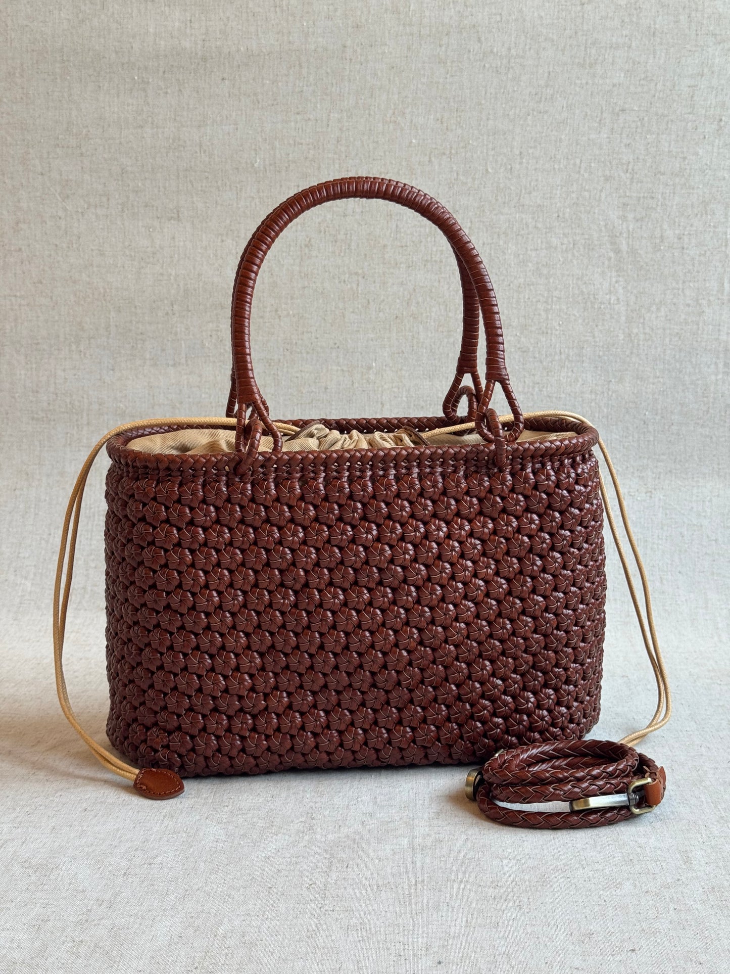 Borsa Flora - misura grande, con tracolla lunga