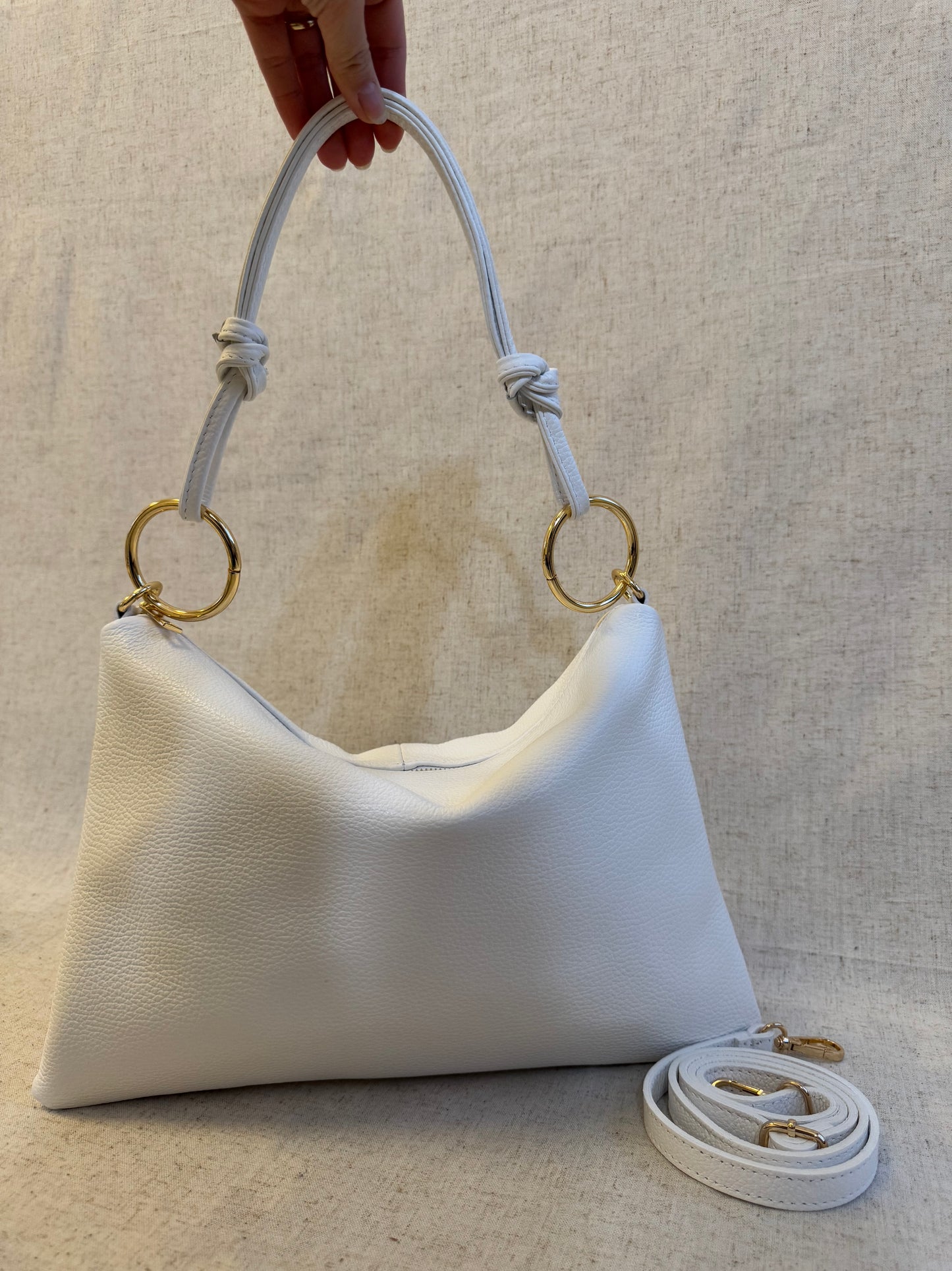 Borsa a spalla Agata - misura grande, con tracolla lunga