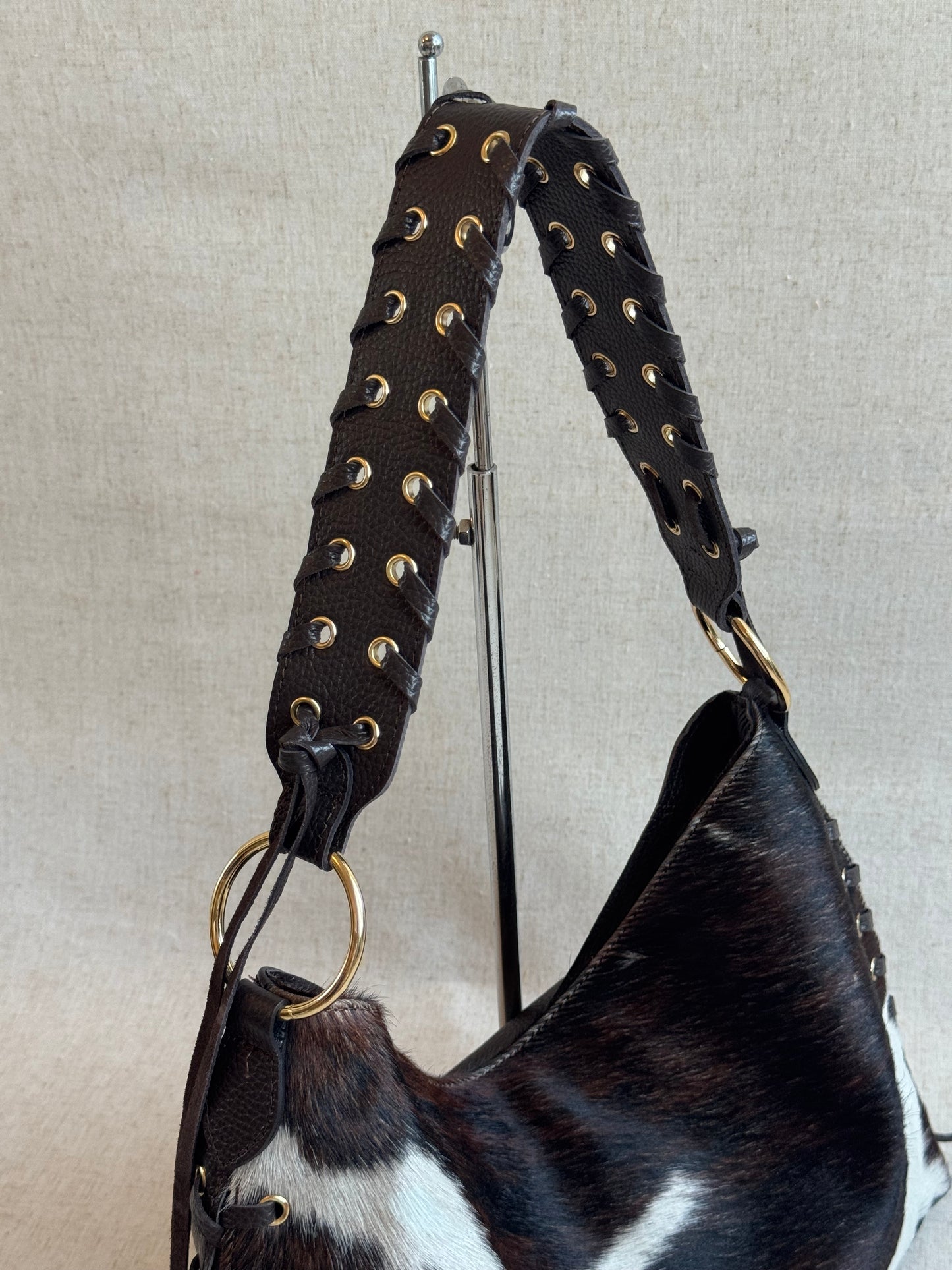 Borsa Dora - cavallino, con tracolla lunga