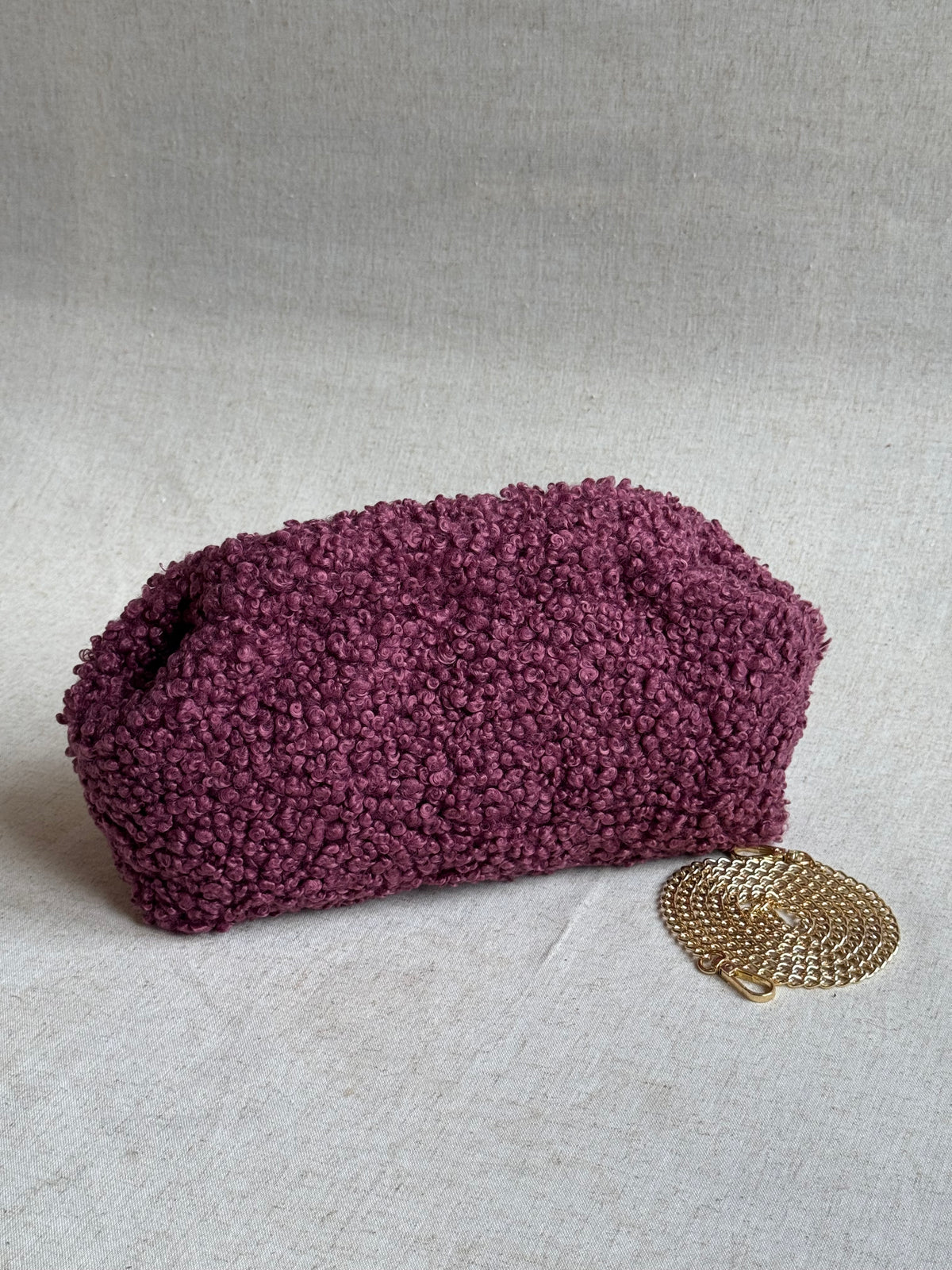 Pochette Sicilia - Teddy, con tracolla in catena