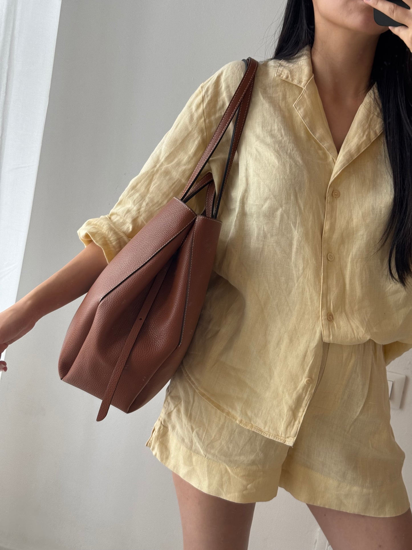 Borsa a spalla Sofia - misura grande, con pochette