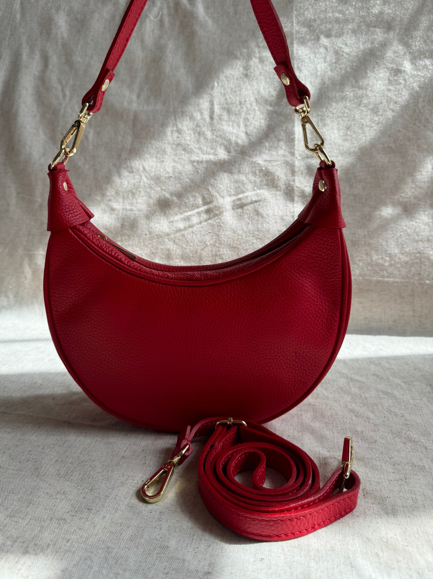 Borsa a spalla Luna - con tracolla lunga