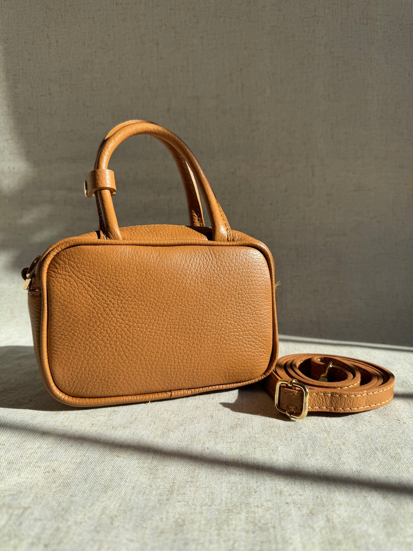 Borsa Ambra - con tracolla lunga