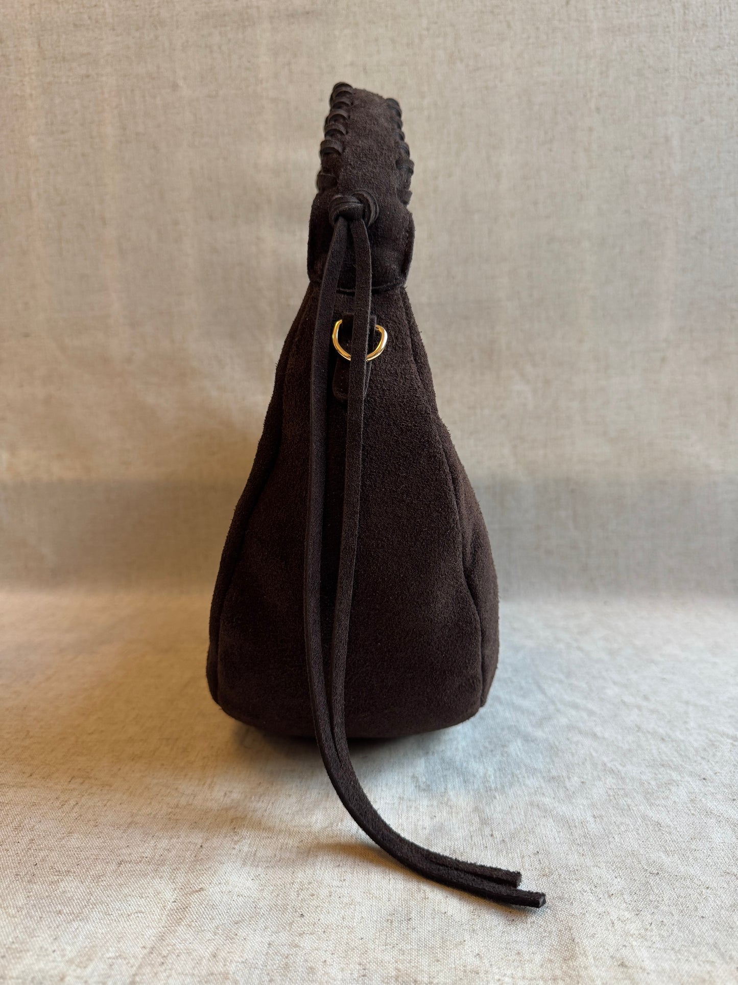 Borsa a spalla Ronda - camoscio, con tracolla lunga