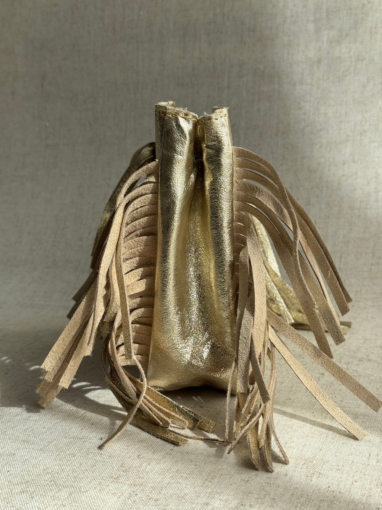 Borsa Riri - laminato, misura piccola, con tracolla lunga