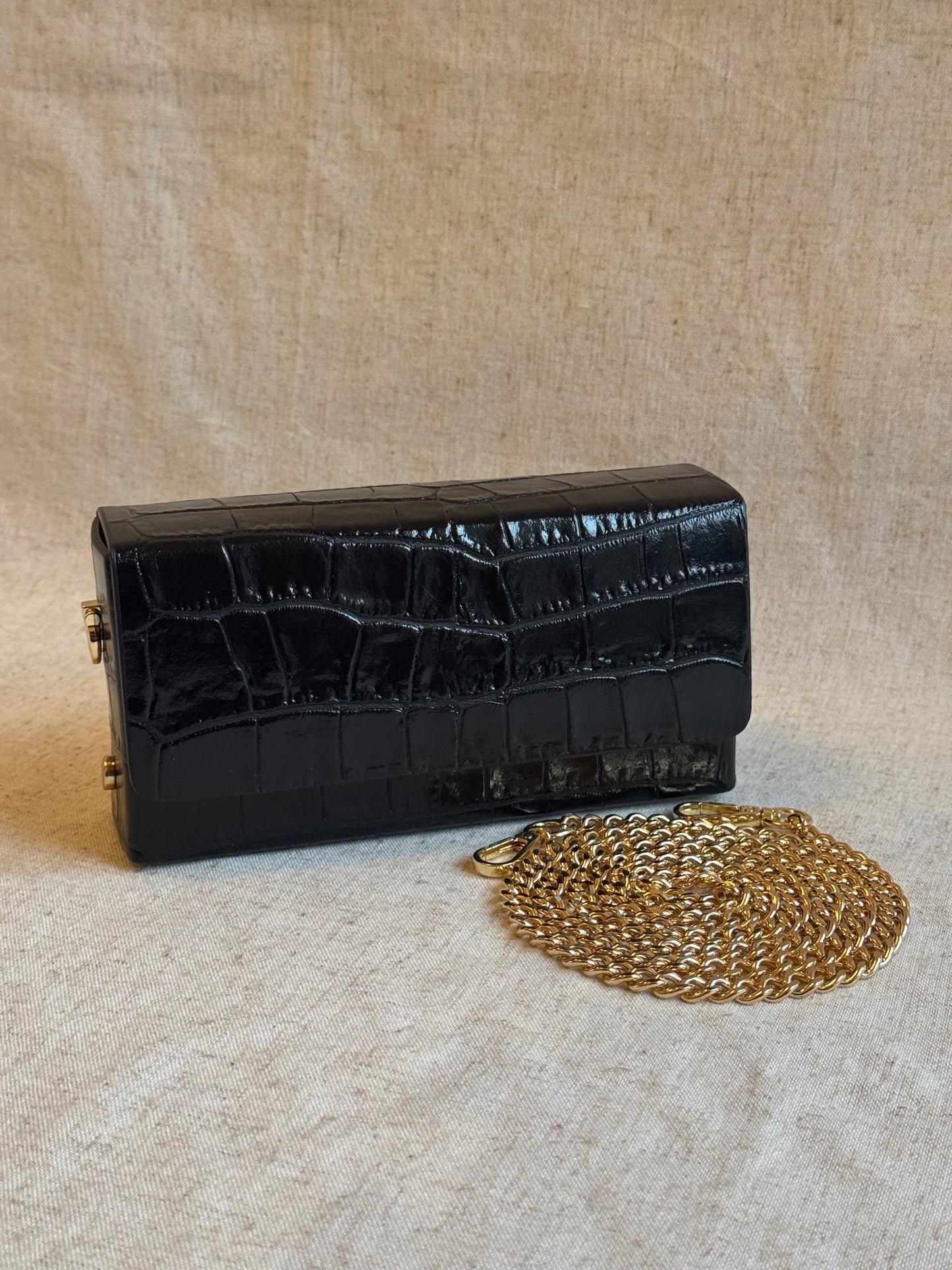 Pochette Dubai - con tracolla in catena