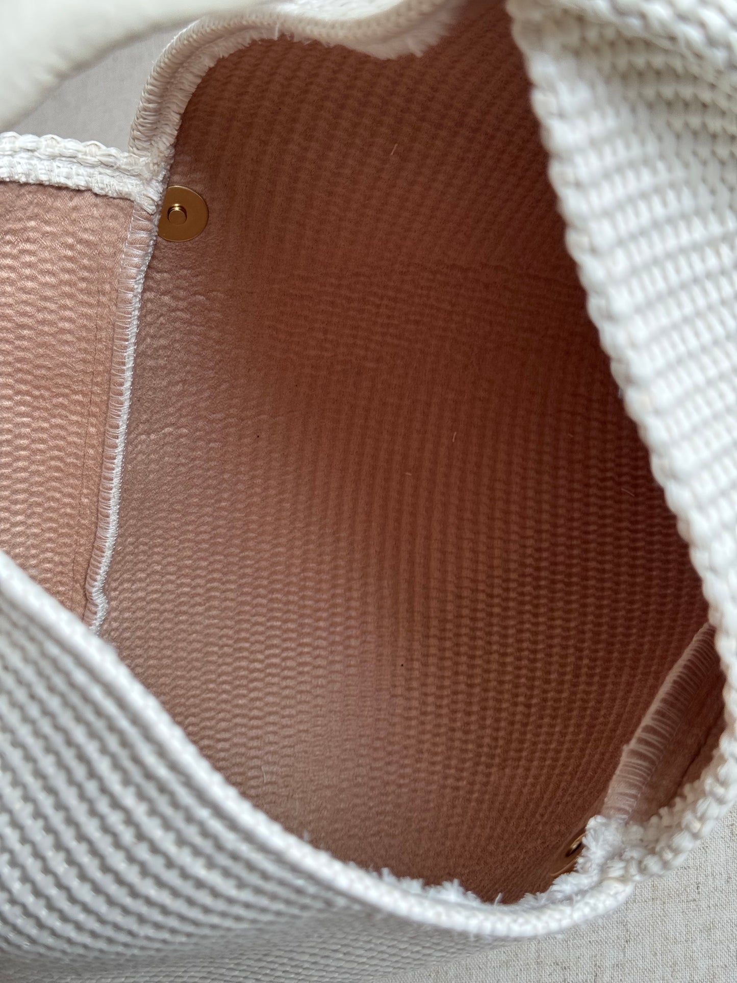 Borsa a spalla Melissa - rafia, misura piccola