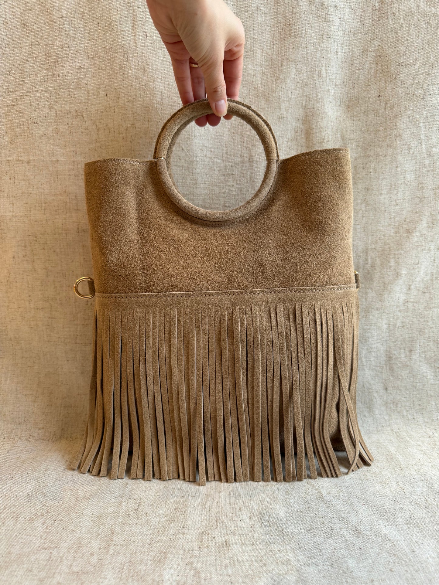 Borsa a mano Lea - con tracolla lunga