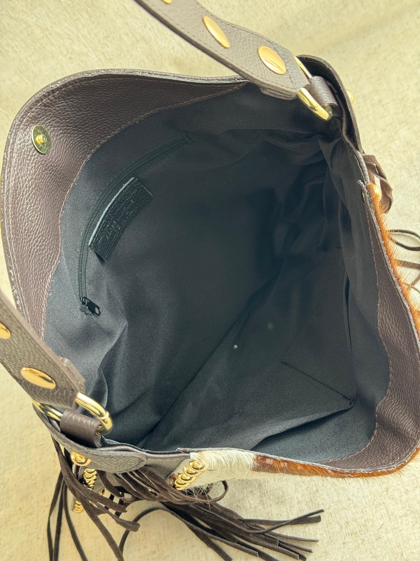 Borsa a spalla Texas - cavallino, con tracolla lunga