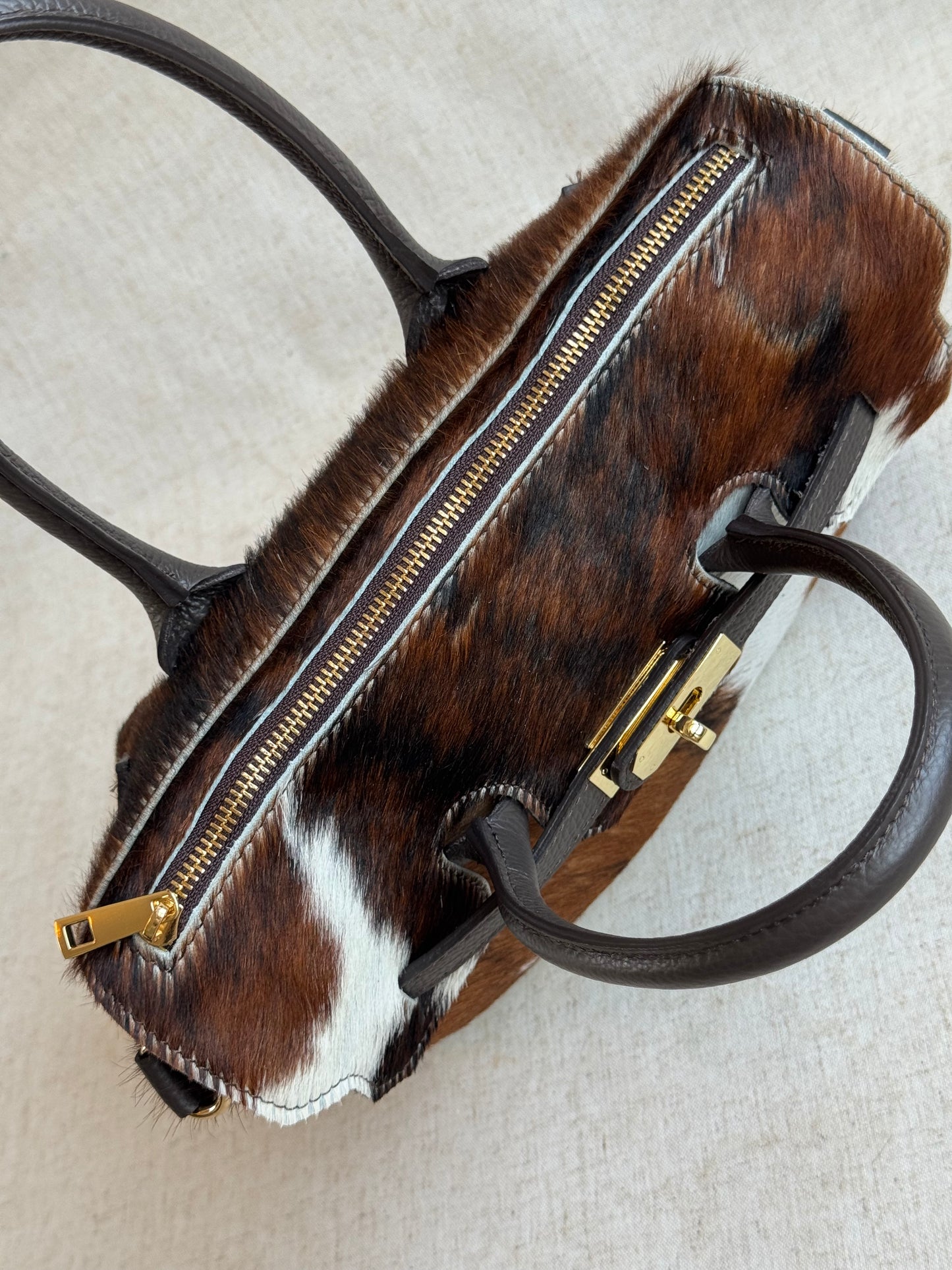 Borsa Jane - cavallino, misura piccola, con tracolla lunga