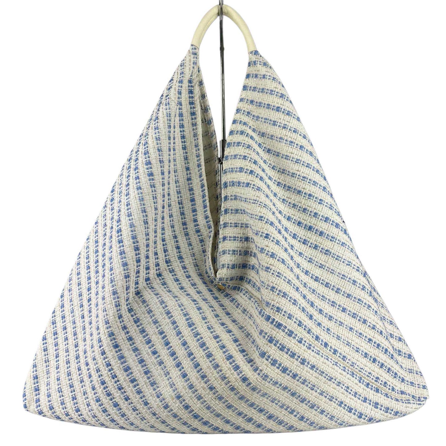 Maxi borsa a spalla Melissa in tessuto