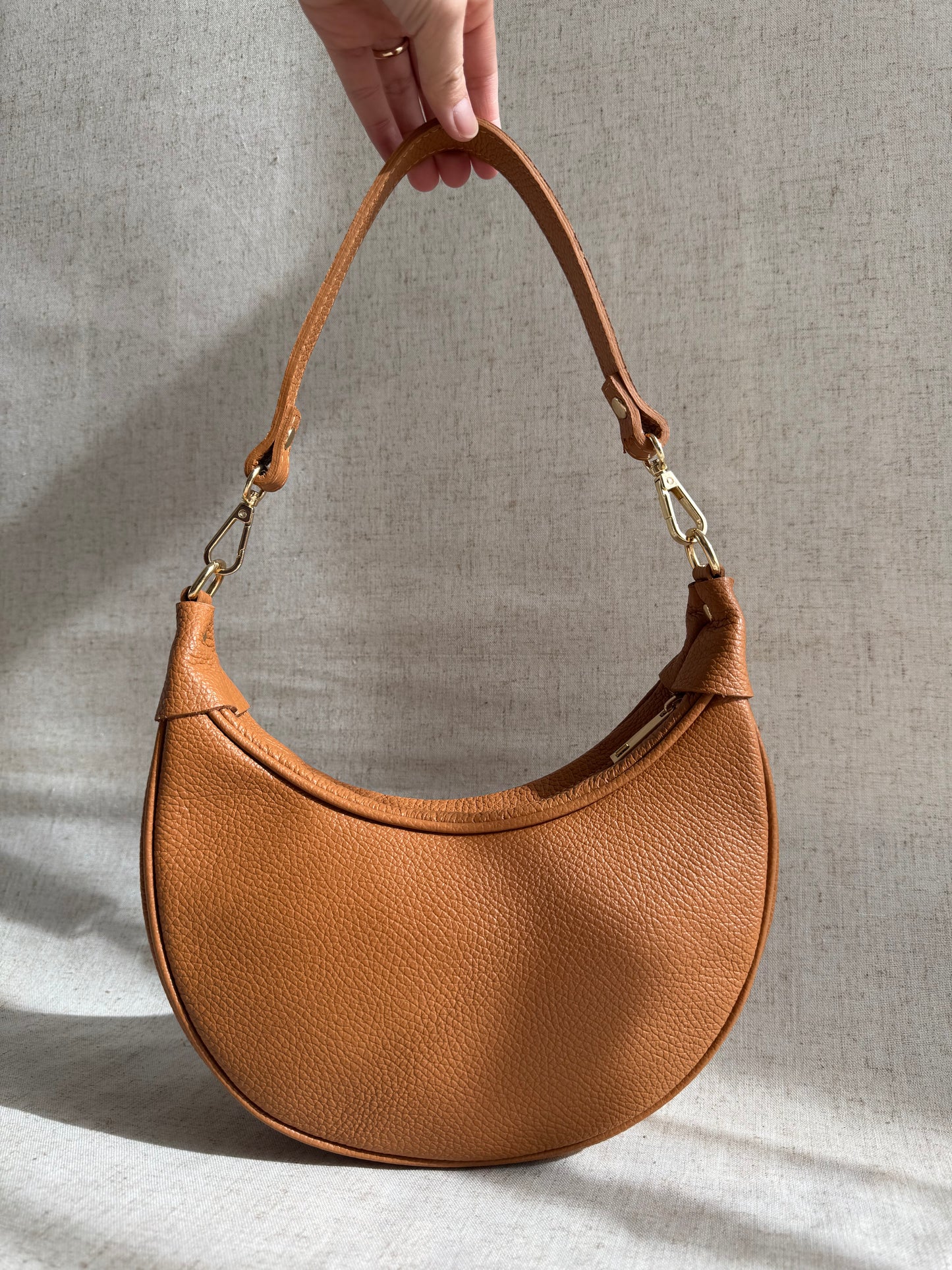 Borsa a spalla Luna - con tracolla lunga