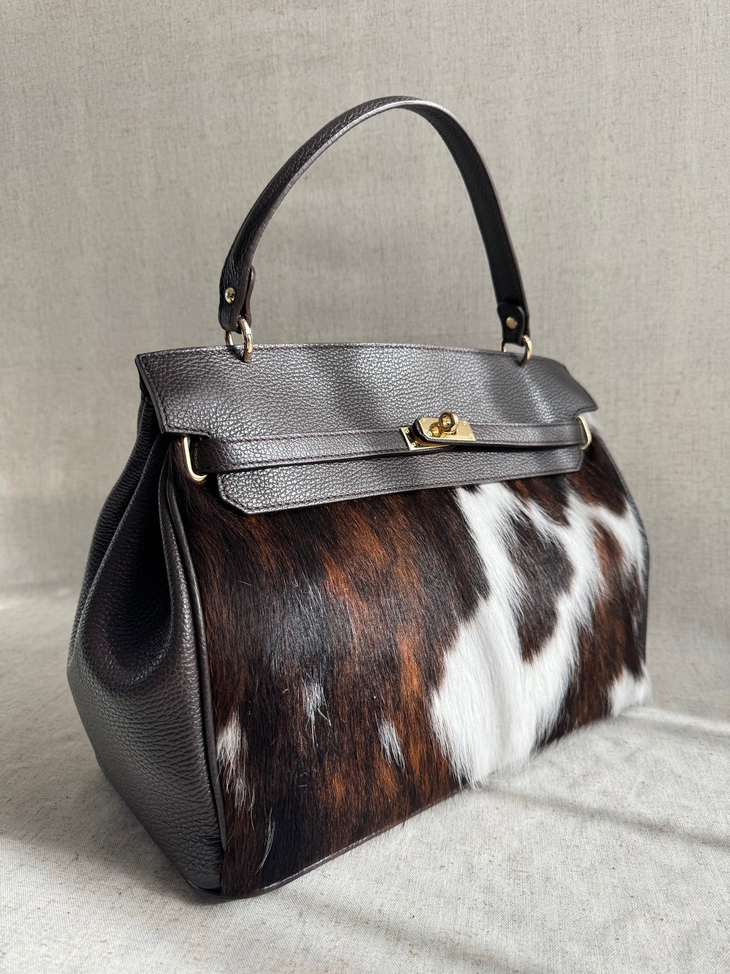 Maxi borsa Daphne - cavallino, con tracolla lunga
